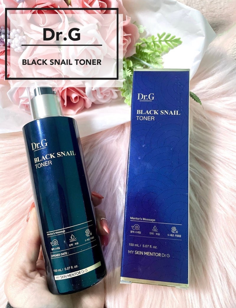 BLACK SNAIL TONER/Dr.G/化粧水を使ったクチコミ(1枚目)