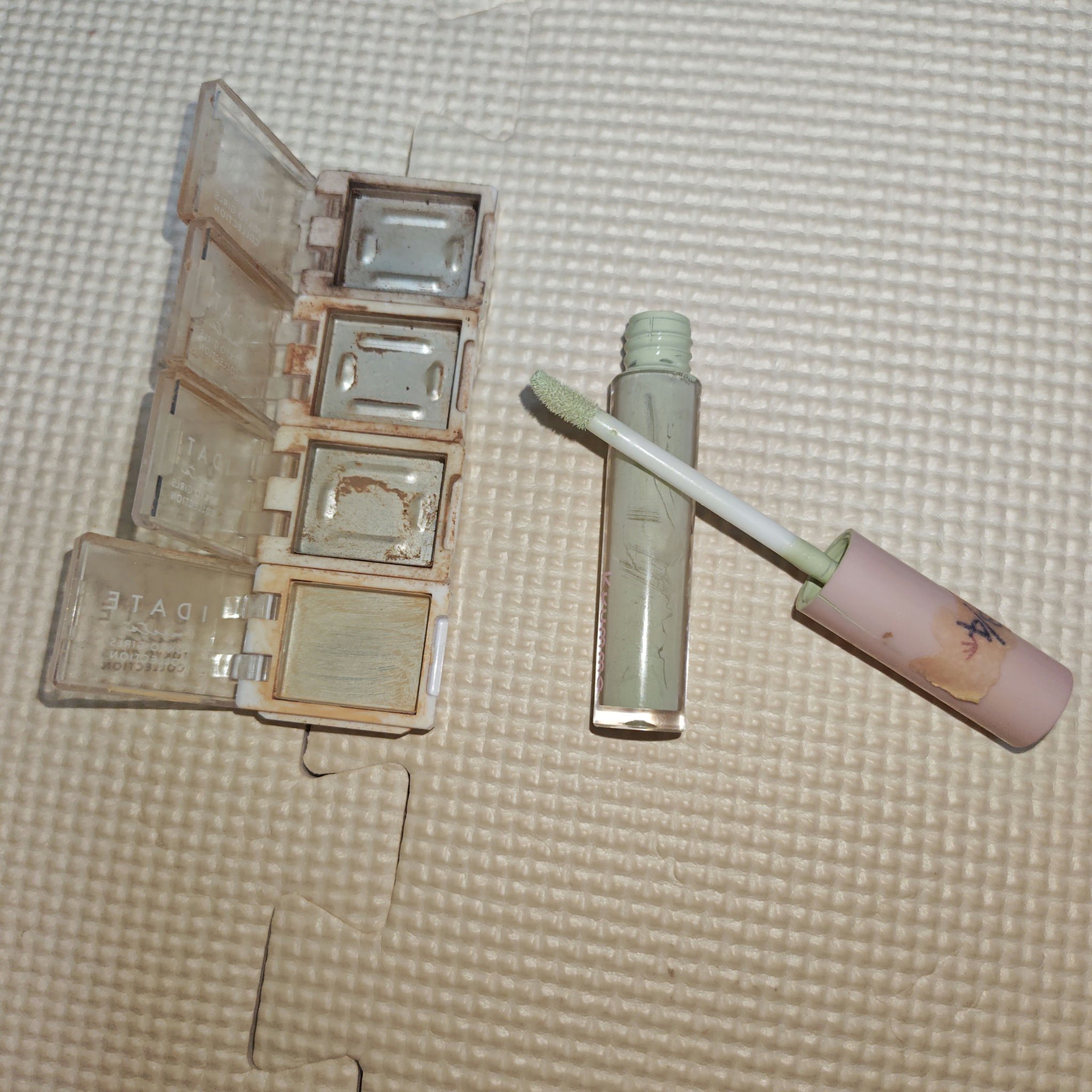 アイデイト カスタムアイブロウパレット 01/IDATE/パウダーアイブロウを使ったクチコミ（1枚目）