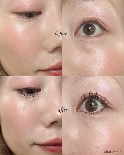 ウォータープルーフマスカラ/NUDIQUE/マスカラを使ったクチコミ(5枚目)