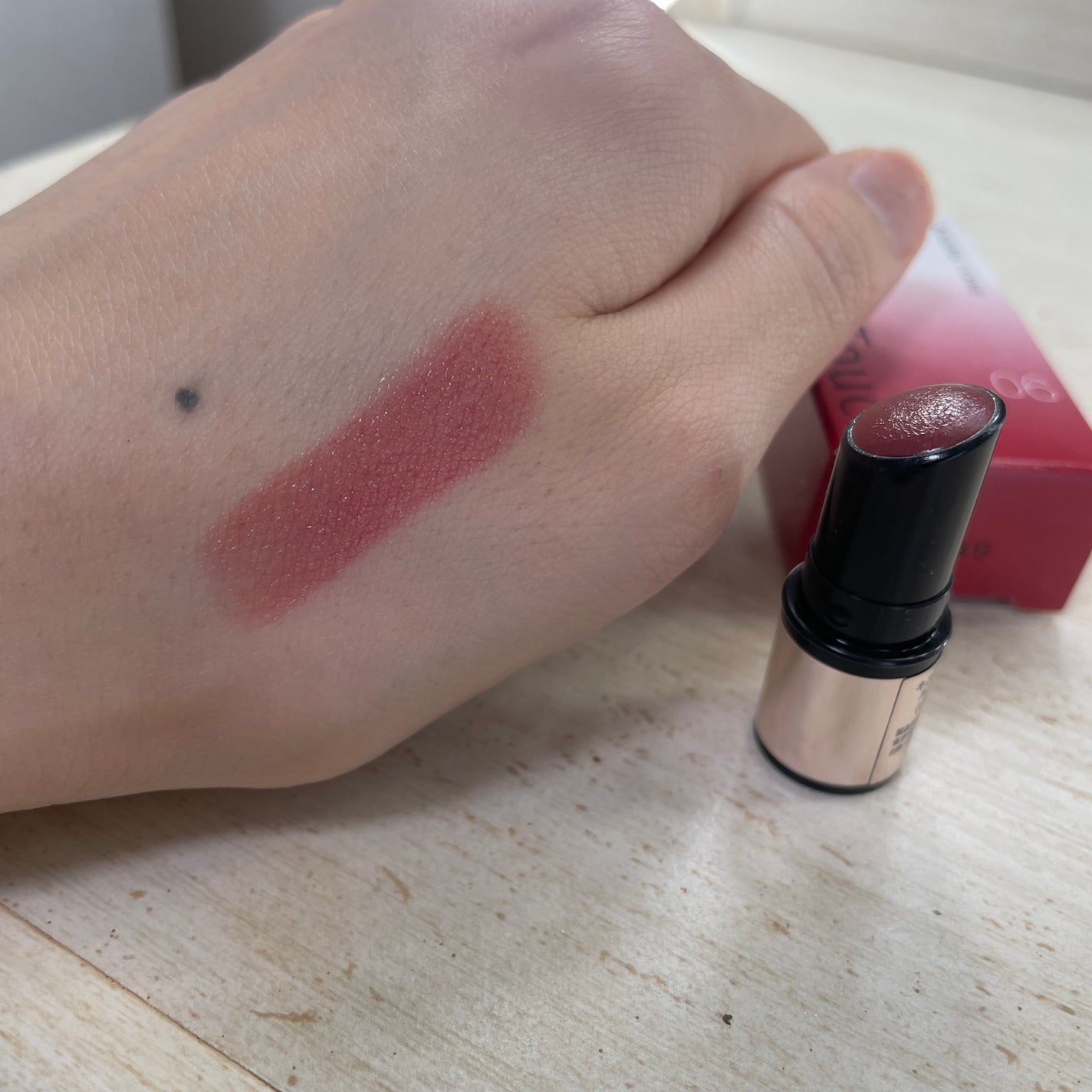 キスミー フェルム ルージュアクト/キスミー フェルム/口紅を使ったクチコミ(2枚目)