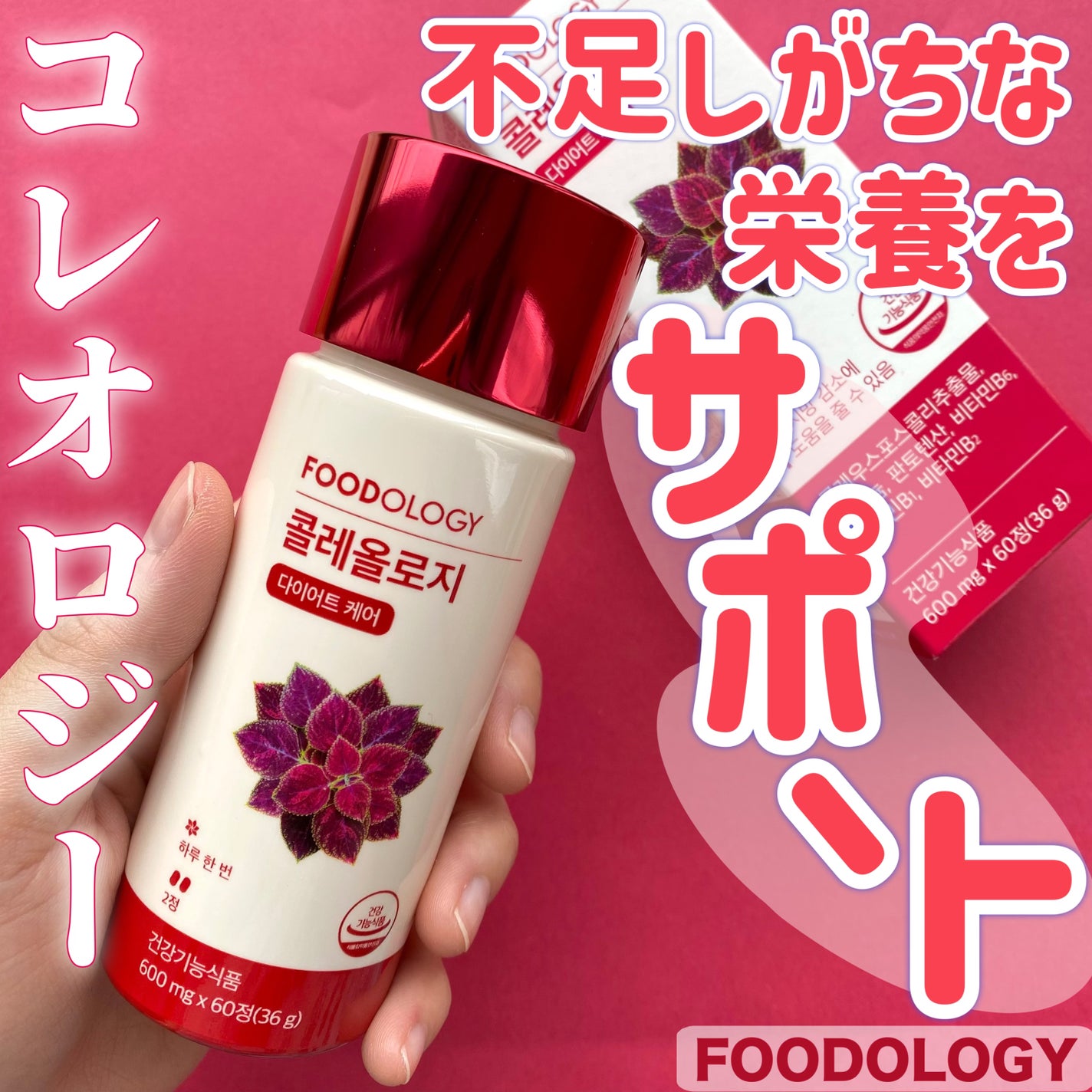 コレオロジー/FOODOLOGY/ボディサプリメントを使ったクチコミ(1枚目)