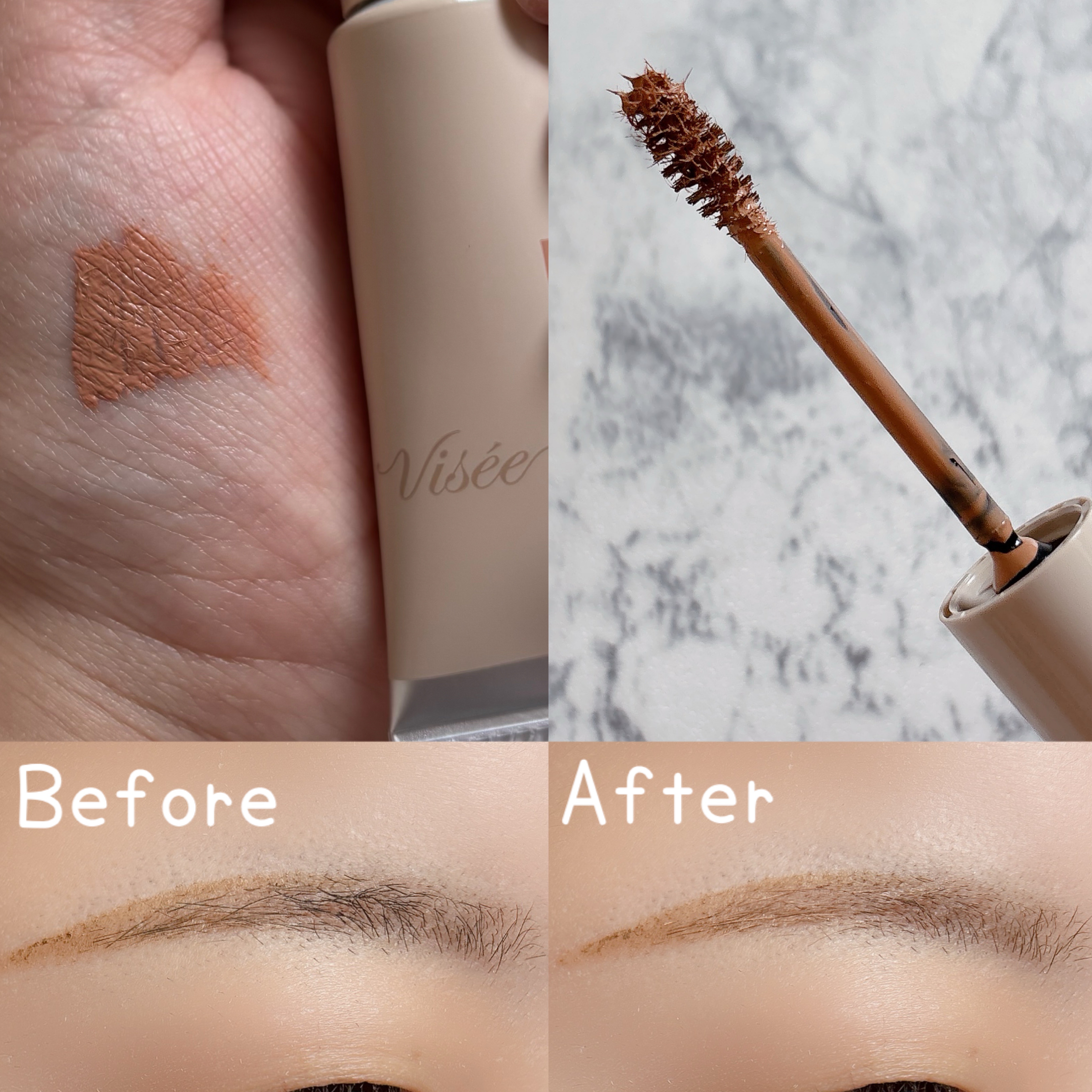 2025年夏新作眉マスカラ】フラッフデザイン アイブロウカラー｜Viséeの