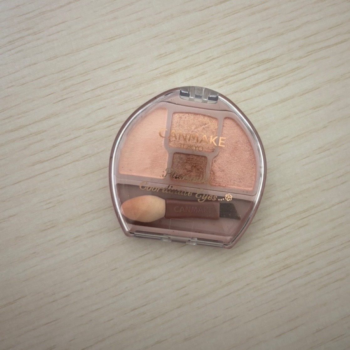 プランぷくコーデアイズ/キャンメイク/パウダーアイシャドウを使ったクチコミ（2枚目）