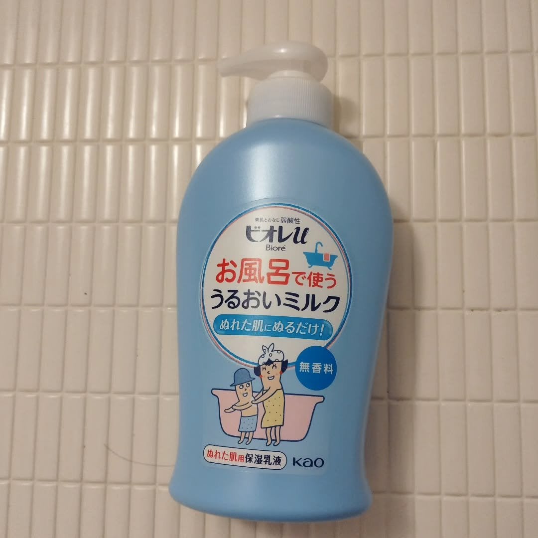 お風呂で使う うるおいミルク 無香料/ビオレu/ボディミルクを使ったクチコミ(1枚目)
