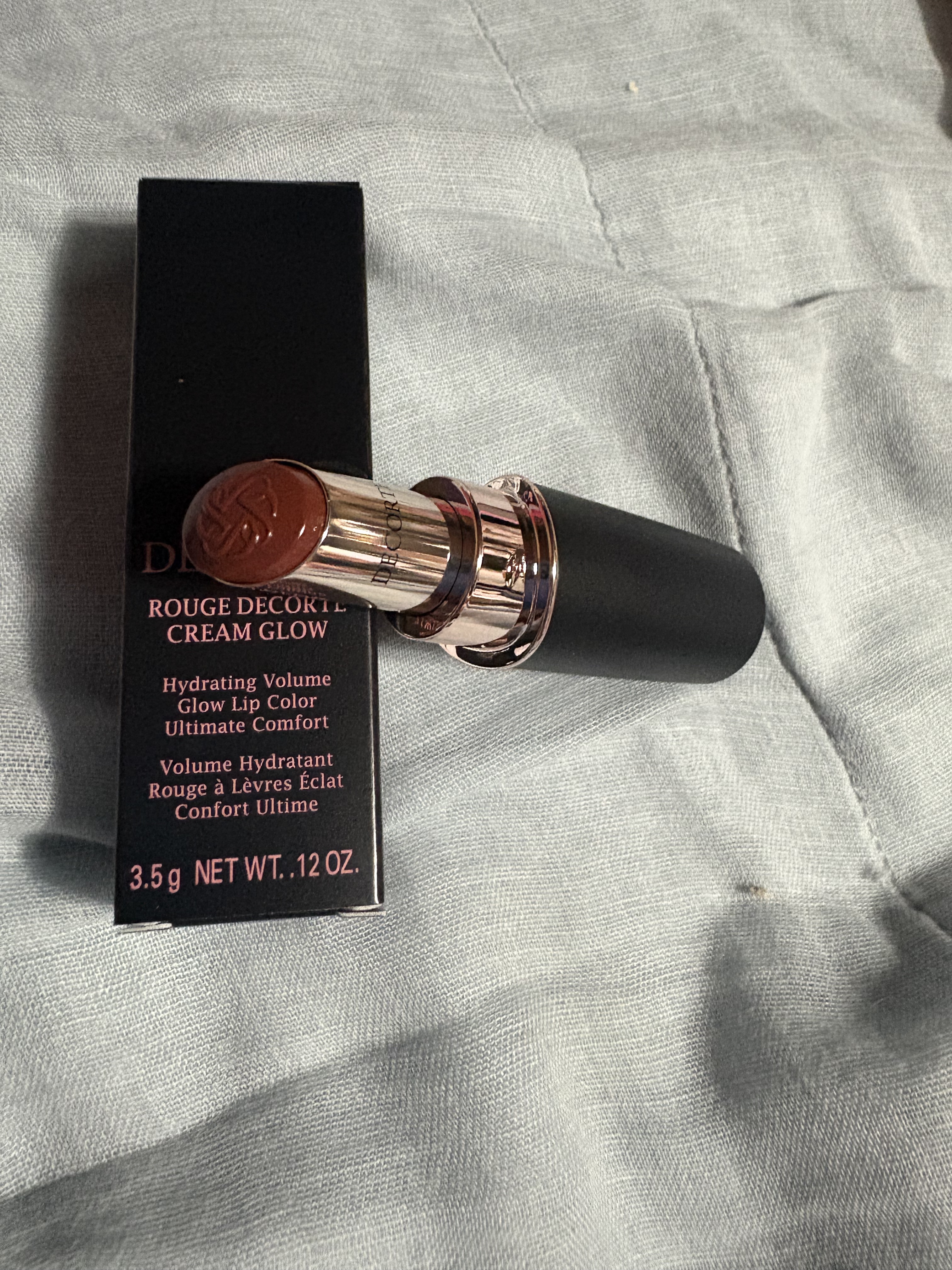 ルージュデコルテ　クリームグロウ 22G raspberry praline/DECORTÉ/口紅を使ったクチコミ（1枚目）