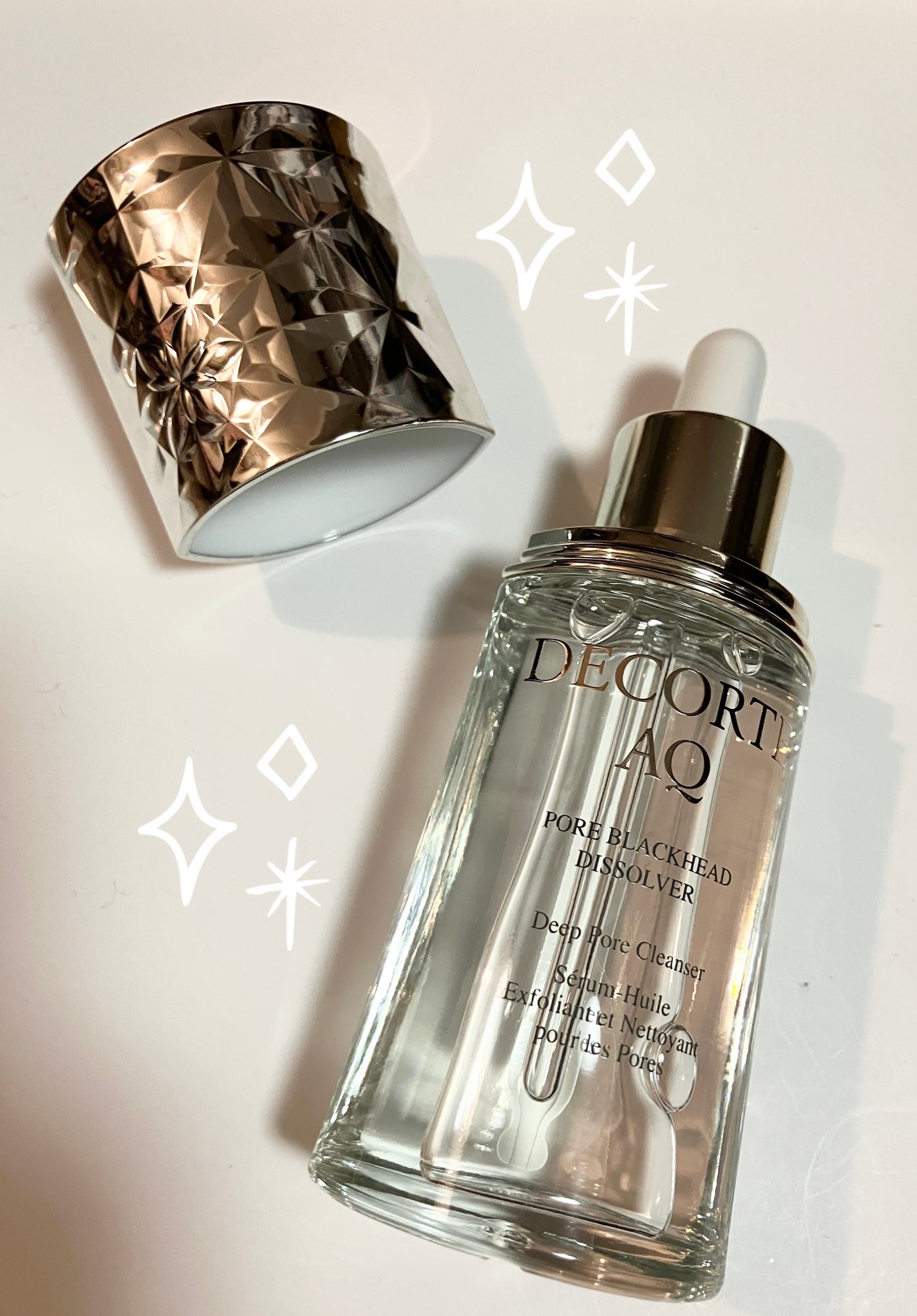 AQ 毛穴美容液オイル/DECORTÉ/フェイスオイルを使ったクチコミ(2枚目)