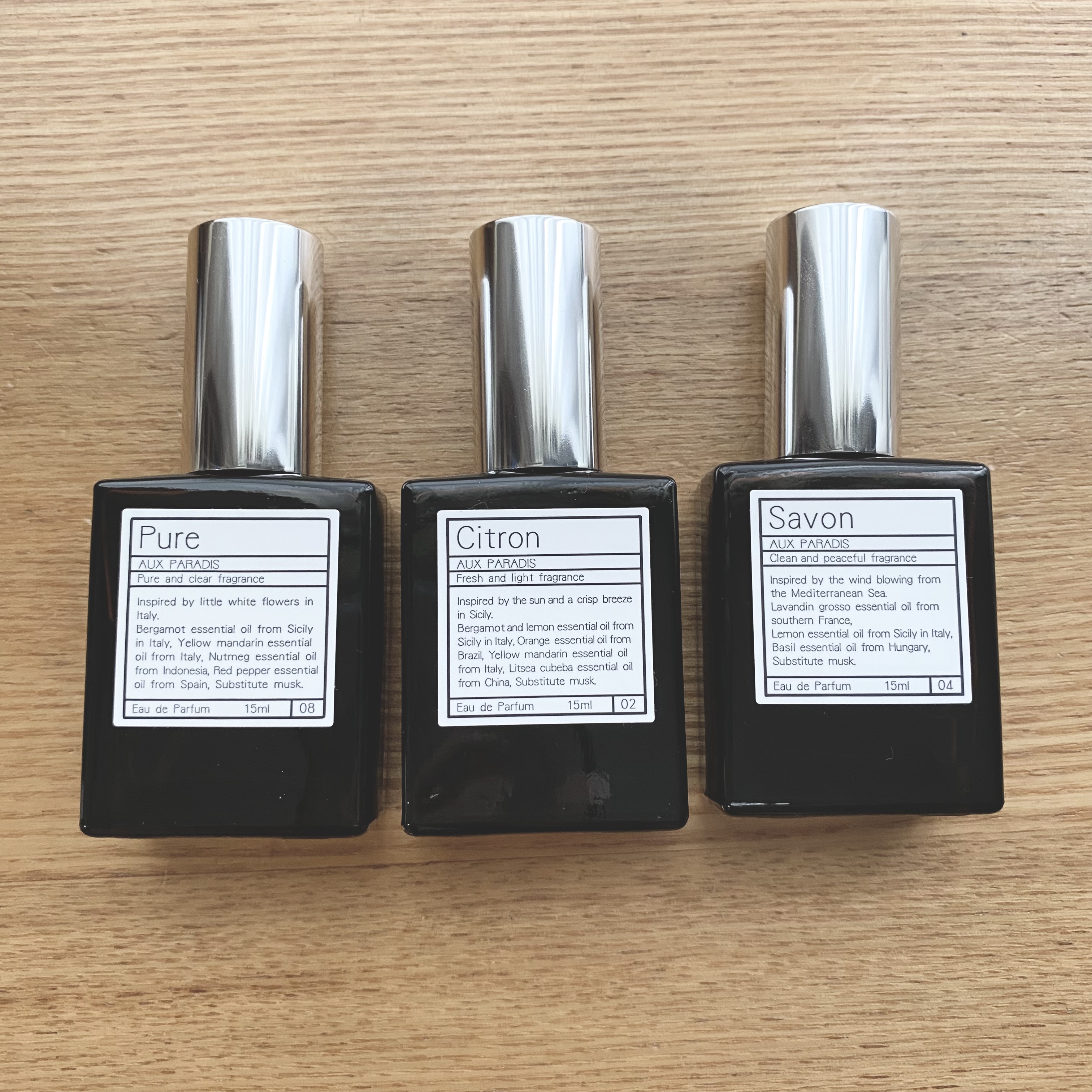 オードパルファム #02 Citron 〔シトロン〕 15ml/AUX PARADIS/香水(レディース)を使ったクチコミ（1枚目）