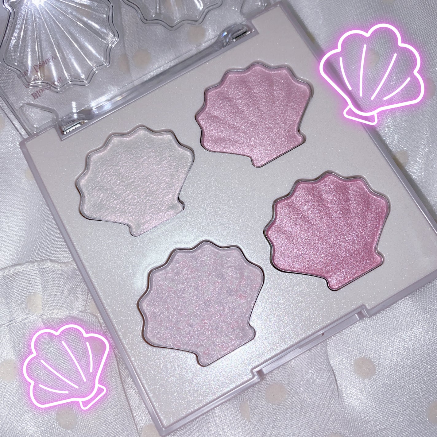 シャイングロイハイライターパレット/dasique/クリームハイライトを使ったクチコミ(3枚目)