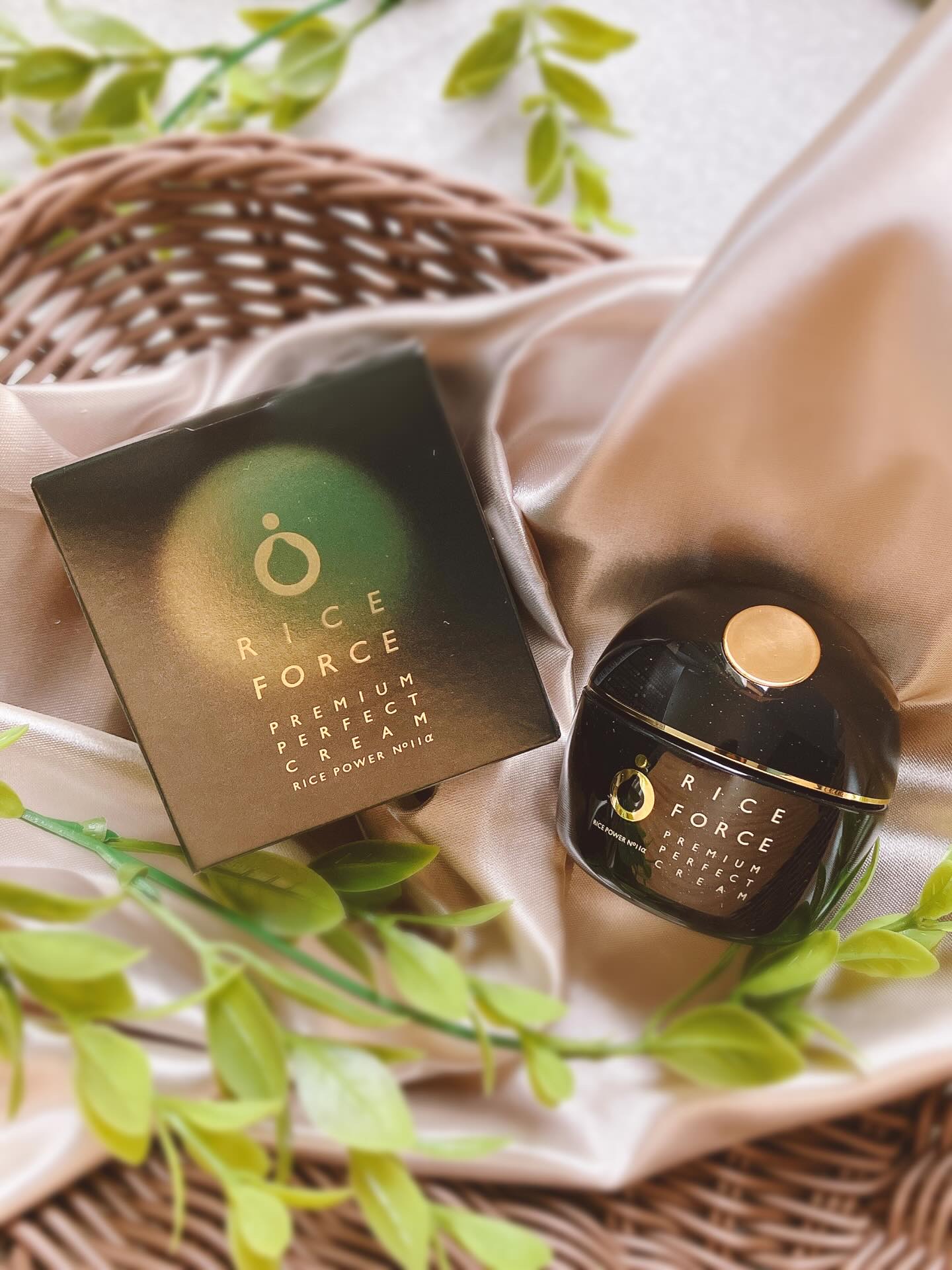 プレミアムパーフェクトクリーム/ライスフォース/フェイスクリームを使ったクチコミ（1枚目）