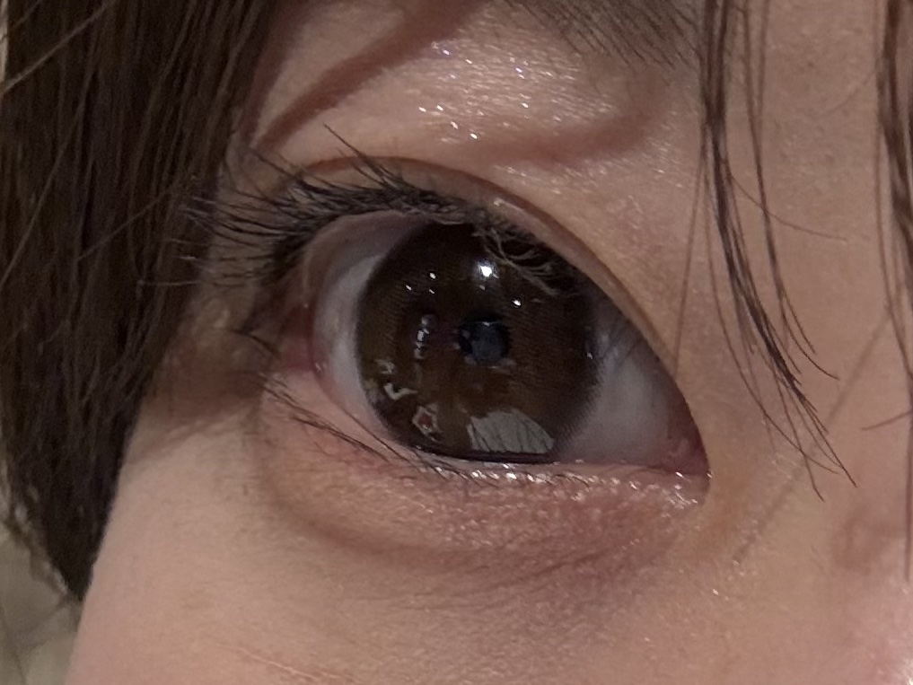 ラルムメルティシリーズ マンスリー/LARME/１ヶ月（１MONTH）カラコンを使ったクチコミ（2枚目）