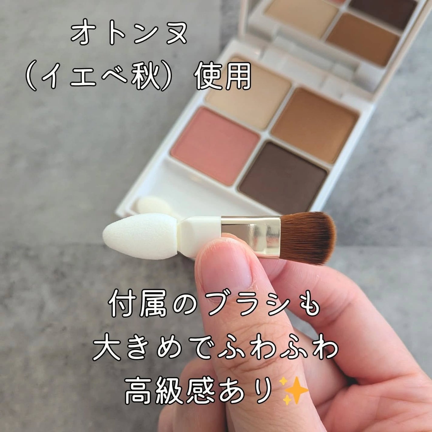 パーテシア ベーシック アイシャドウパレット/SOPHIE & MIRA/アイシャドウパレットを使ったクチコミ(2枚目)