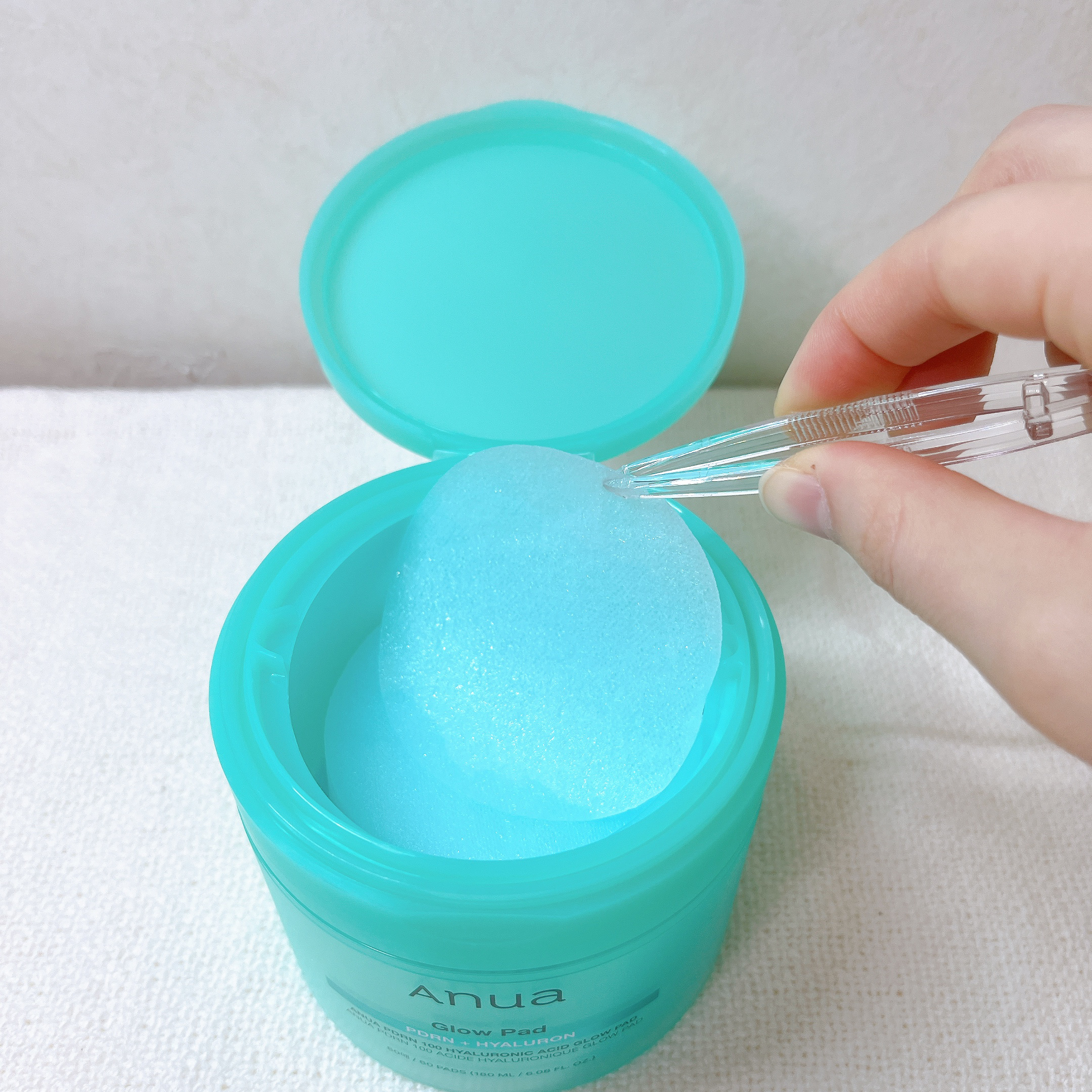 PDRN100ヒアルロン酸グロウパッド/Anua/トナーパッドを使ったクチコミ（3枚目）