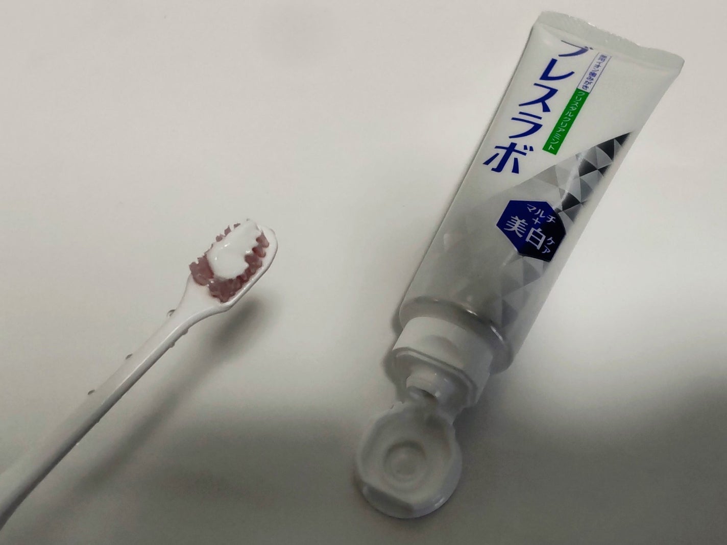 マルチ+美白ケア /ブレスラボ/歯磨き粉を使ったクチコミ(2枚目)