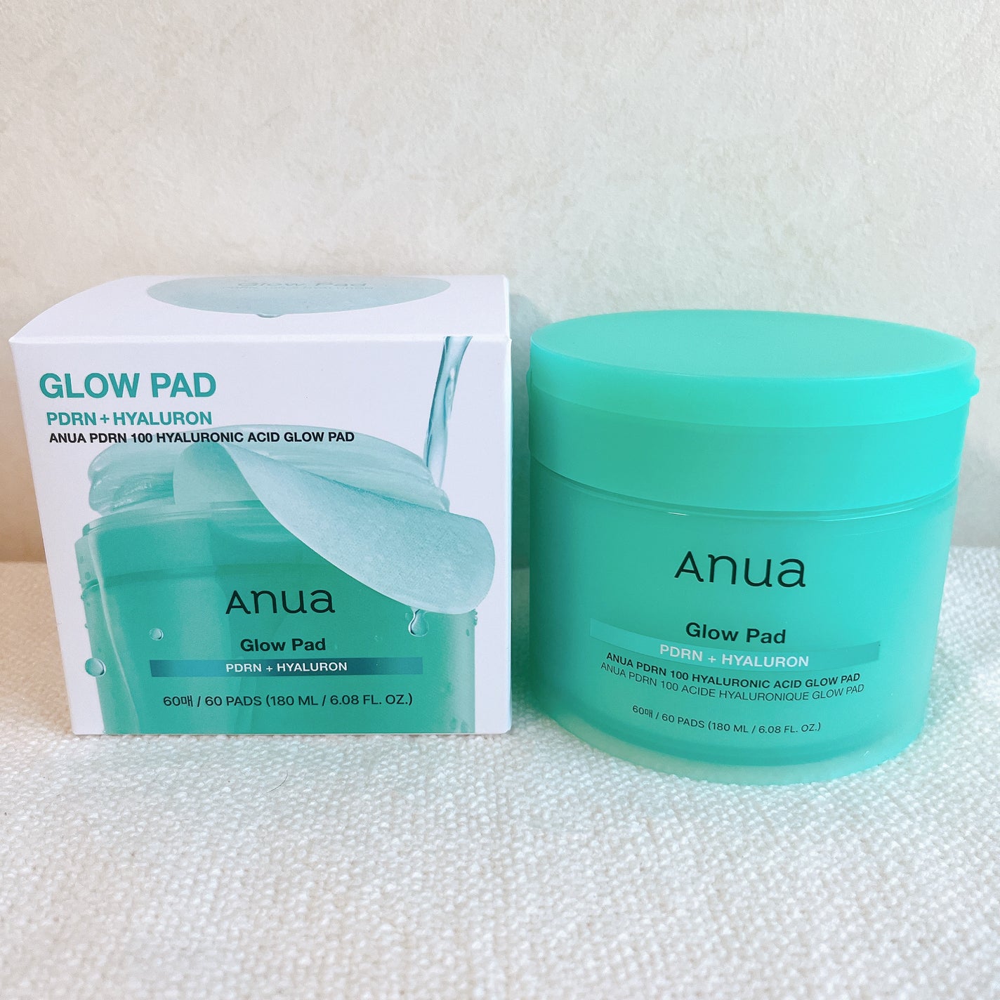 PDRN100ヒアルロン酸グロウパッド/Anua/トナーパッドを使ったクチコミ(1枚目)