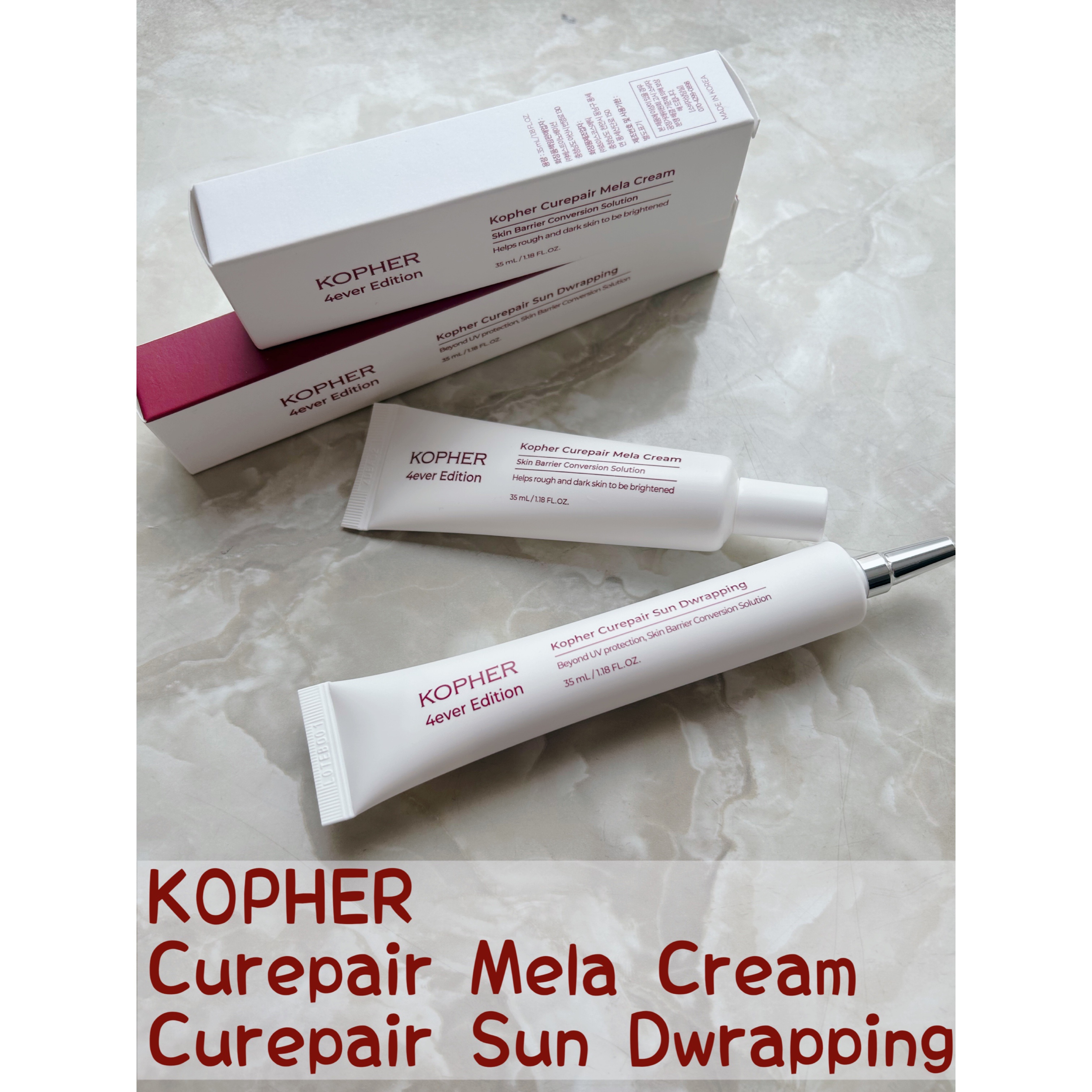 CUREPAIR MELA CREAM /KOPHER/フェイスクリームを使ったクチコミ（2枚目）