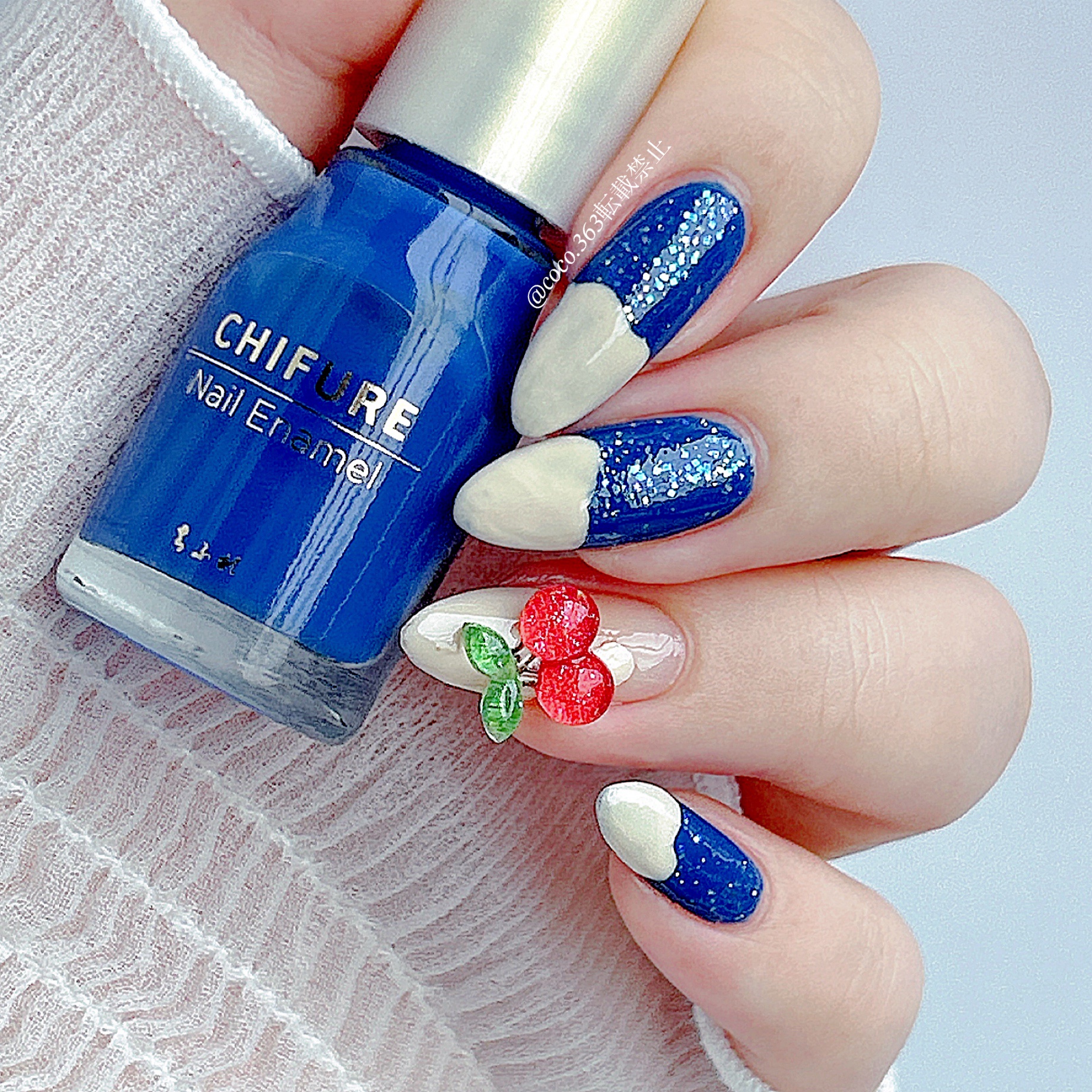 ネイル エナメル/ちふれ/マニキュアを使ったクチコミ（3枚目）