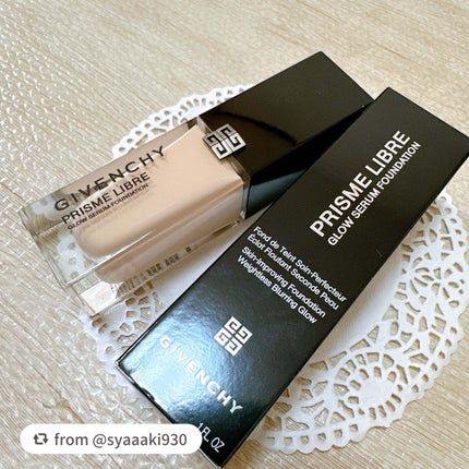 プリズム・リーブル・グロウ・セラム・ ファンデーション/GIVENCHY/リキッドファンデーションを使ったクチコミ(2枚目)