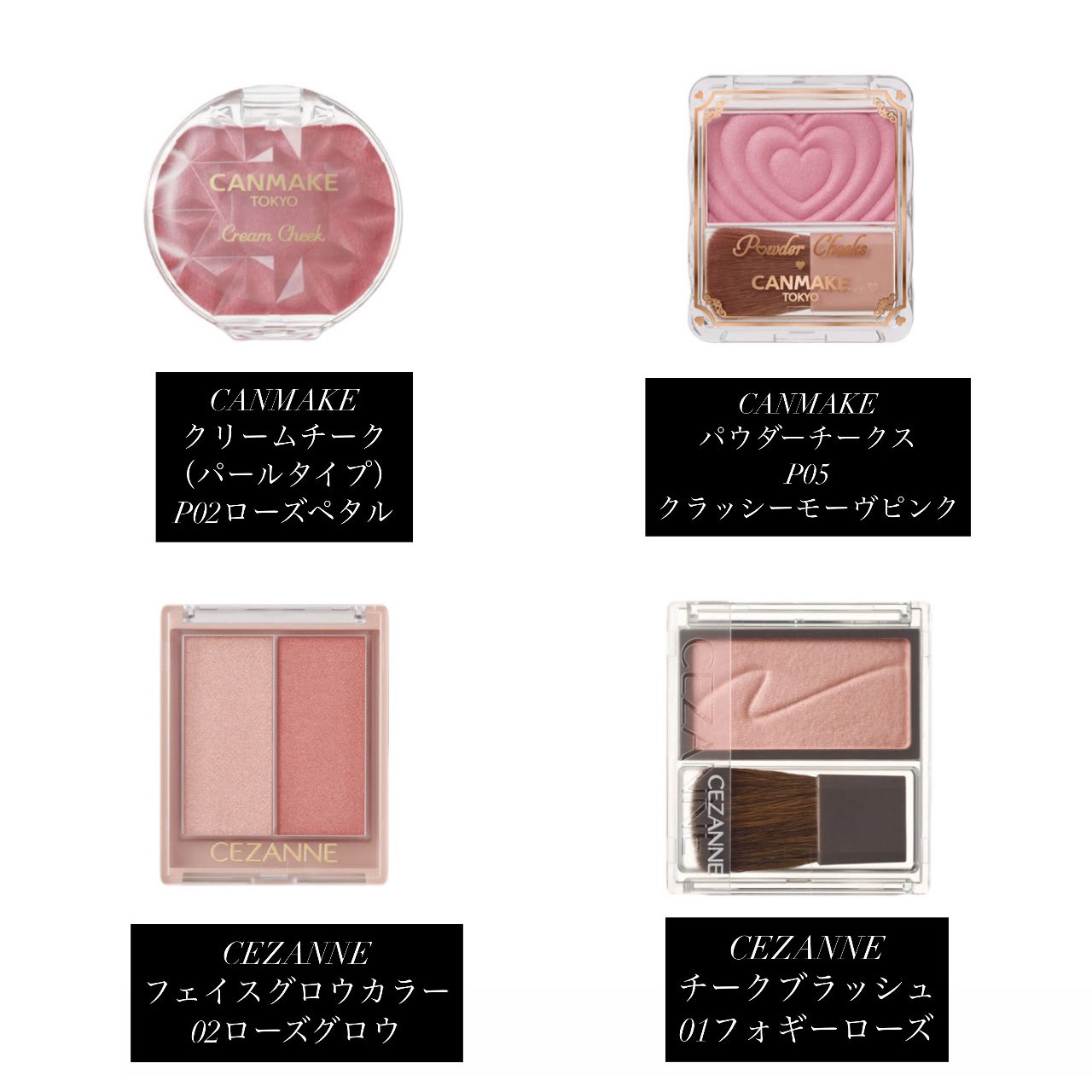 クリームチーク(パールタイプ)/キャンメイク/ジェル・クリームチークを使ったクチコミ（1枚目）