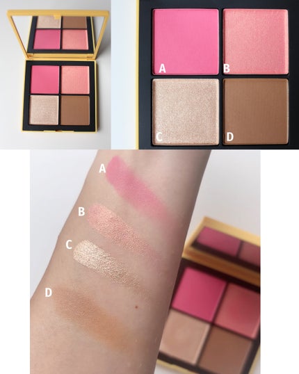 NARS ホットエスケープ チークパレット/NARS/マルチパレットを使ったクチコミ(5枚目)