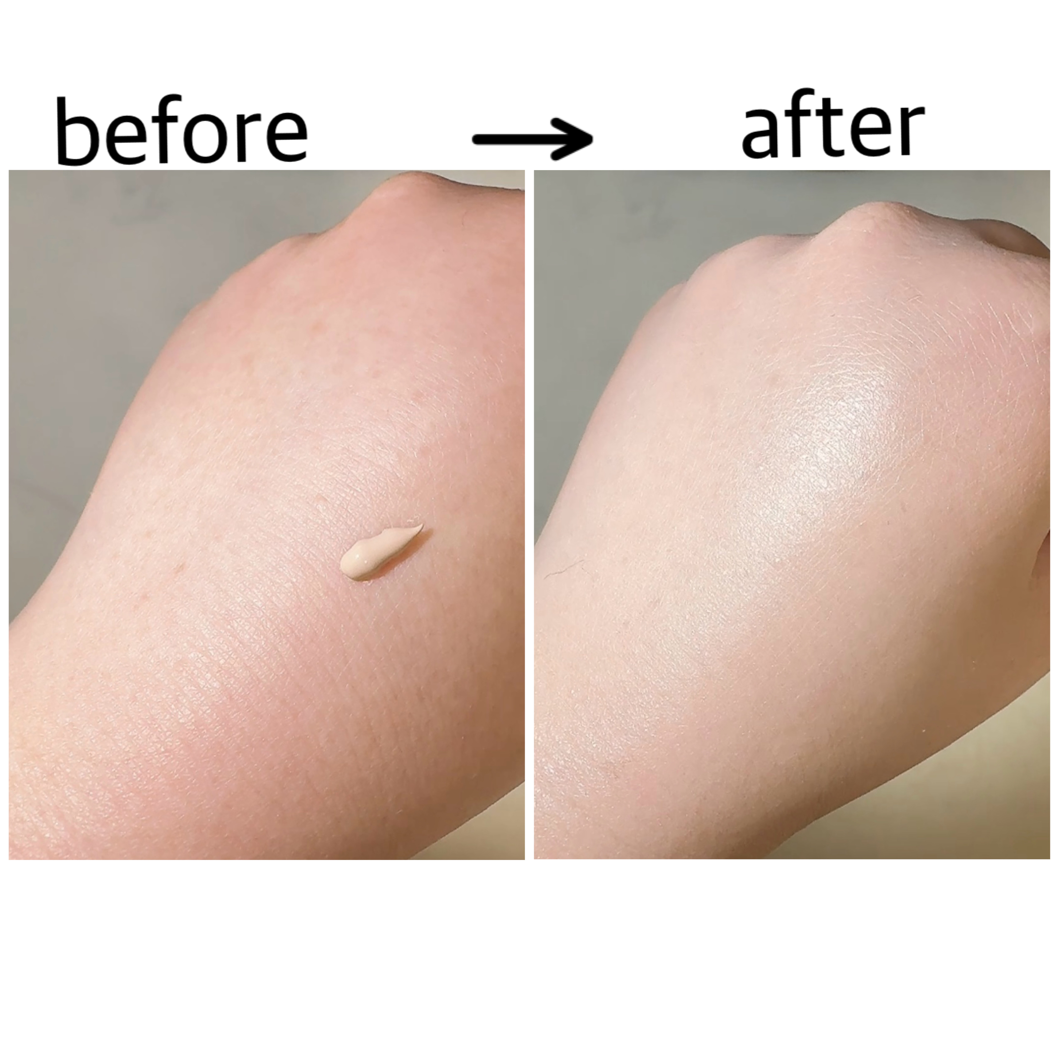 毛穴撫子 毛穴かくれんぼBBクリーム/毛穴撫子/BBクリームを使ったクチコミ（3枚目）