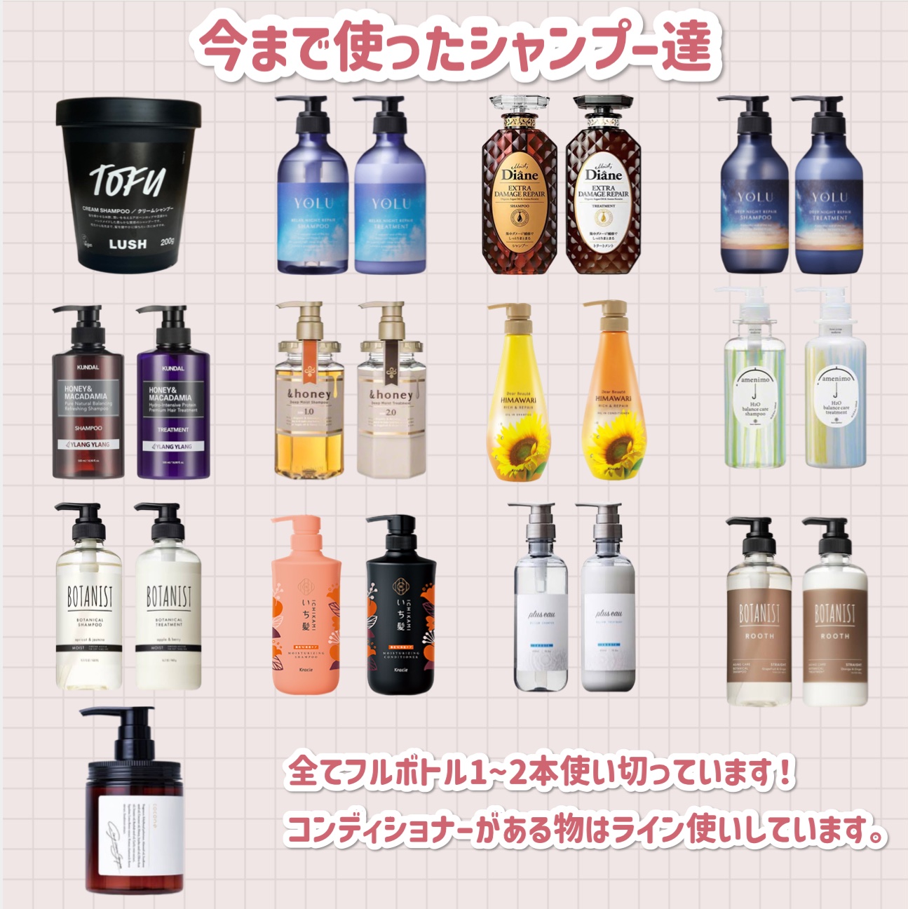 ヴィーガンプロテイン 400g/ラッシュ/シャンプー・コンディショナーを使ったクチコミ（2枚目）