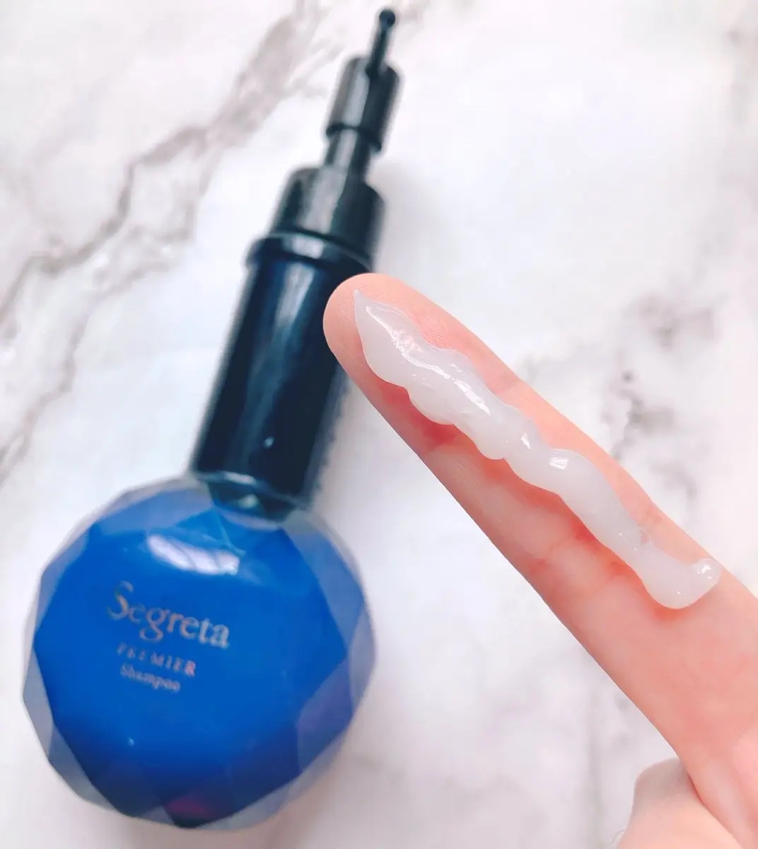 セグレタ プレミア 凝縮美容液シャンプー/質感変化トリートメント/セグレタ/市販シャンプーを使ったクチコミ（2枚目）