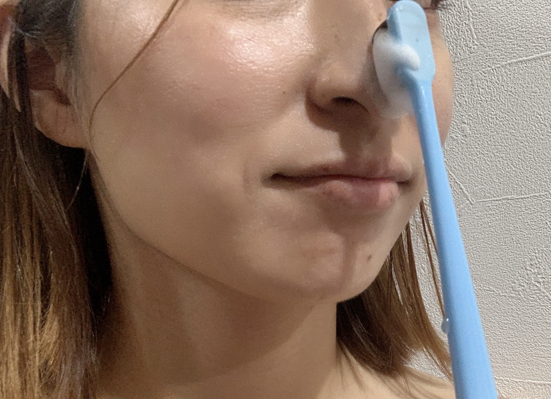 ツルリ　毛穴磨きブラシ/ツルリ/その他スキンケアグッズを使ったクチコミ（3枚目）