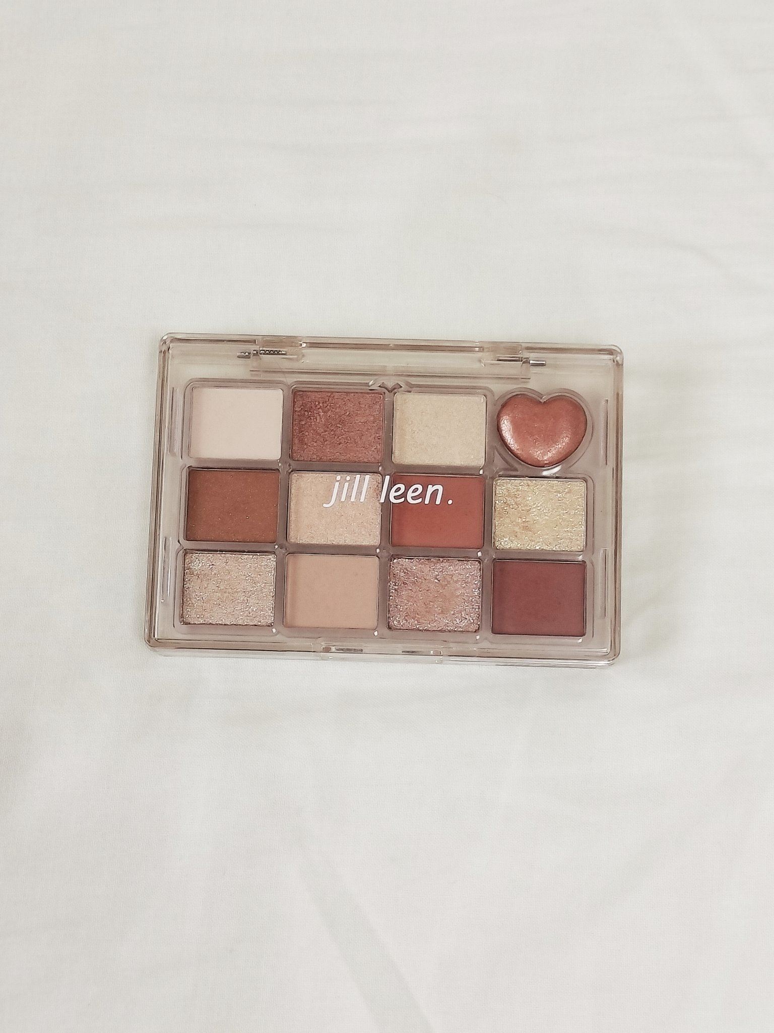 シャイニング12色ミニアイシャドウパレット HT03/jill leen./アイシャドウパレットを使ったクチコミ（1枚目）