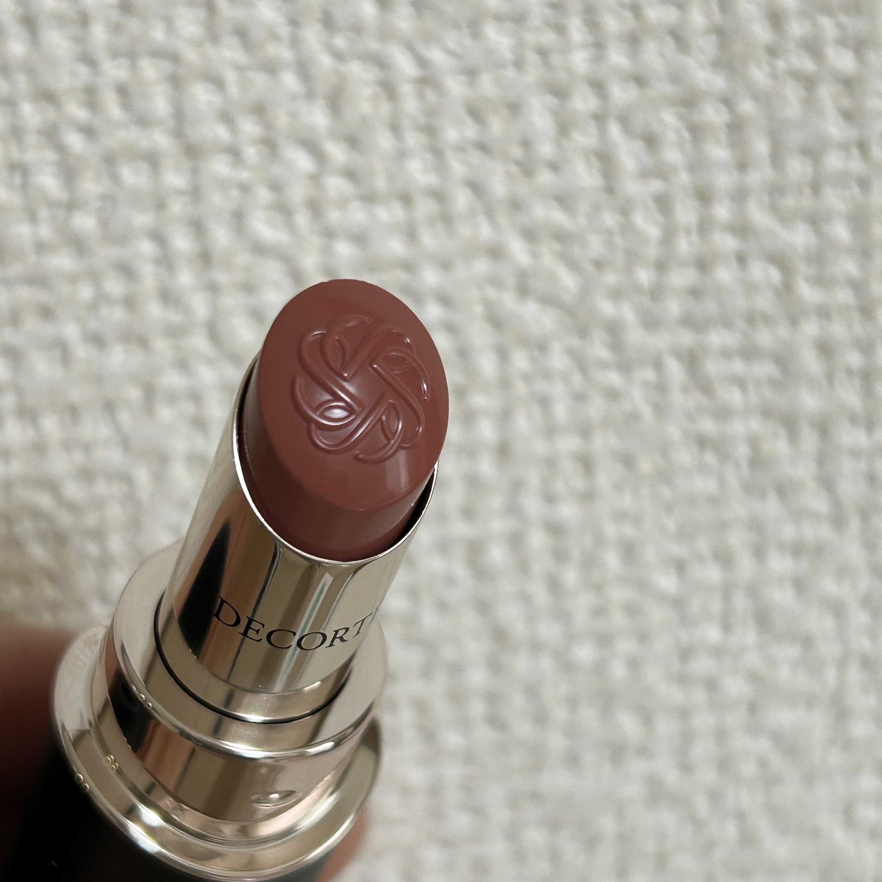 ルージュデコルテ　クリームグロウ 14G skin rose/DECORTÉ/口紅を使ったクチコミ（2枚目）