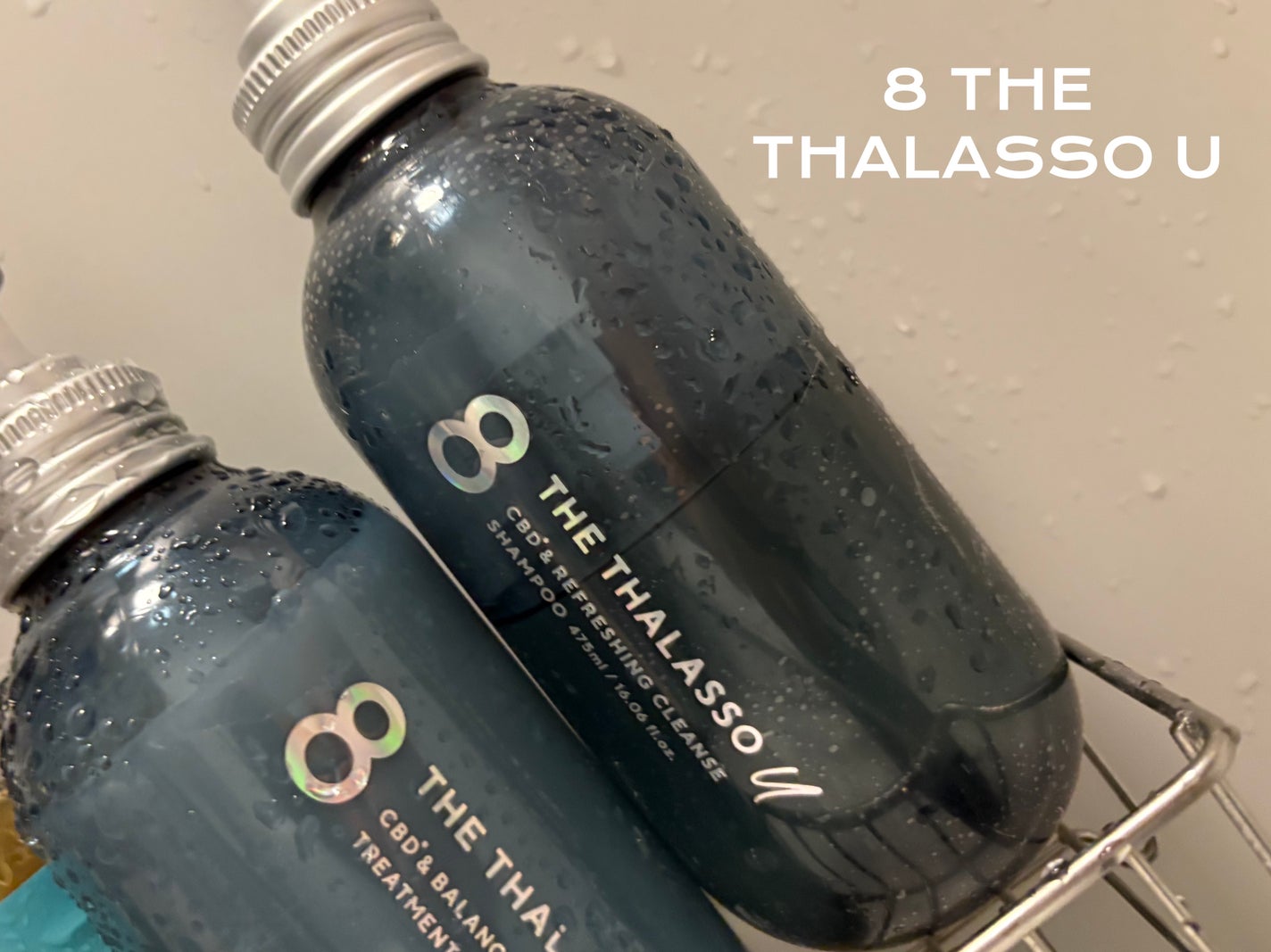 エイトザタラソ ユー CBD&リフレッシング クレンズ 美容液シャンプー/CBD&バランシング ダメージリペア 美容液ヘアトリートメント/エイトザタラソ/市販シャンプーを使ったクチコミ(1枚目)