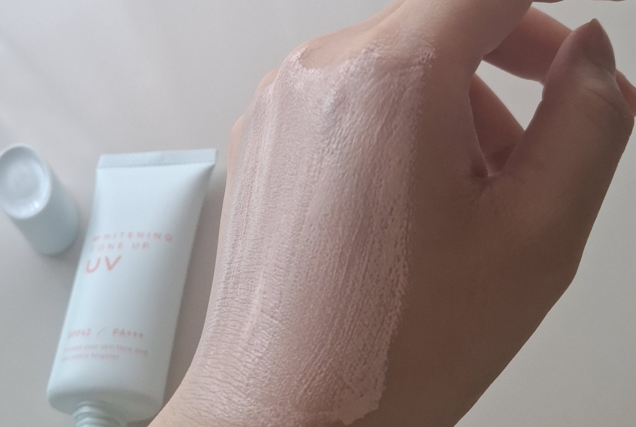 美白トーンアップUV/コージー/日焼け止めミルクを使ったクチコミ（3枚目）