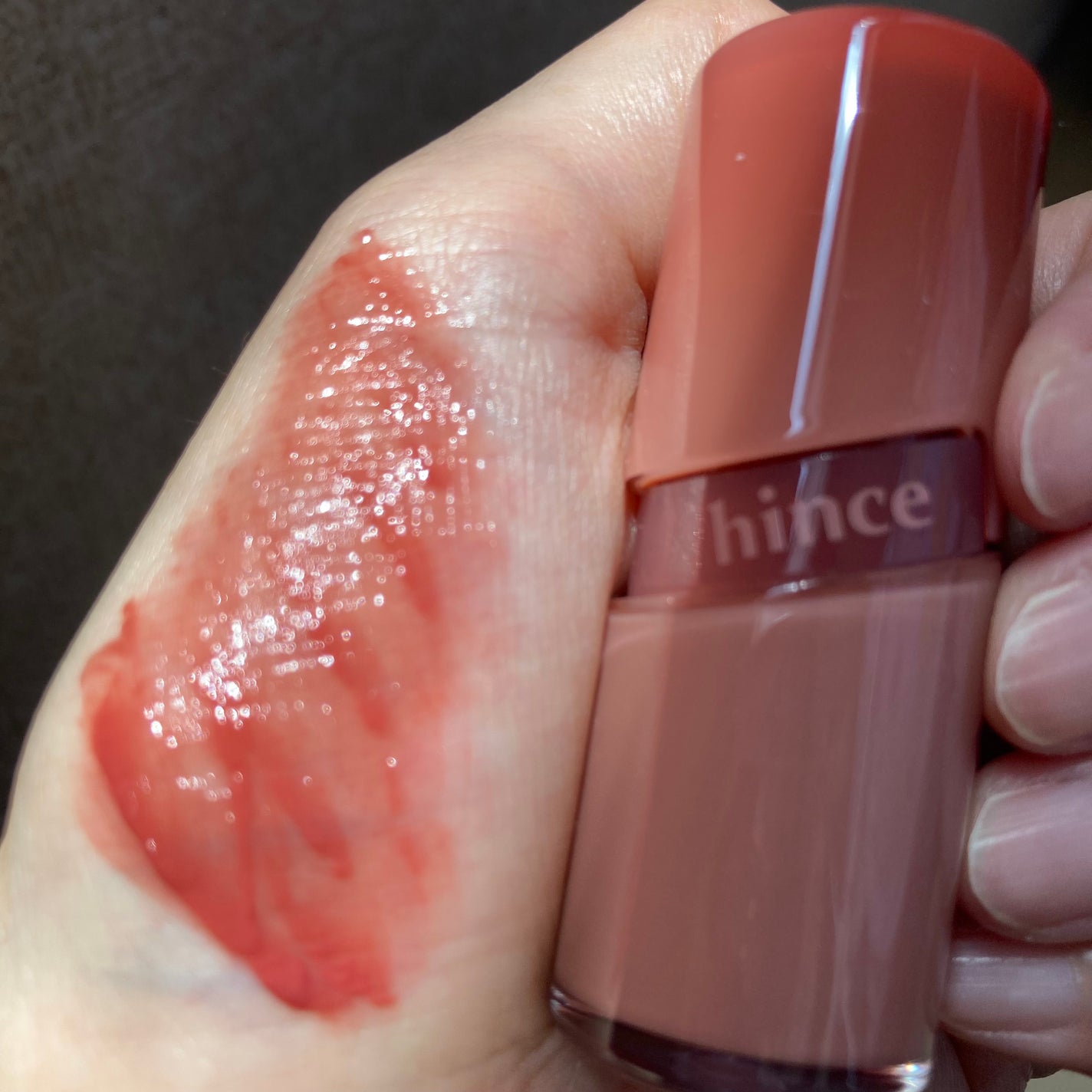 ロウグロウジェルティント/hince/リップティントを使ったクチコミ(2枚目)