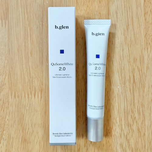 QuSomeホワイト2.0/b.glen/美容液を使ったクチコミ（1枚目）