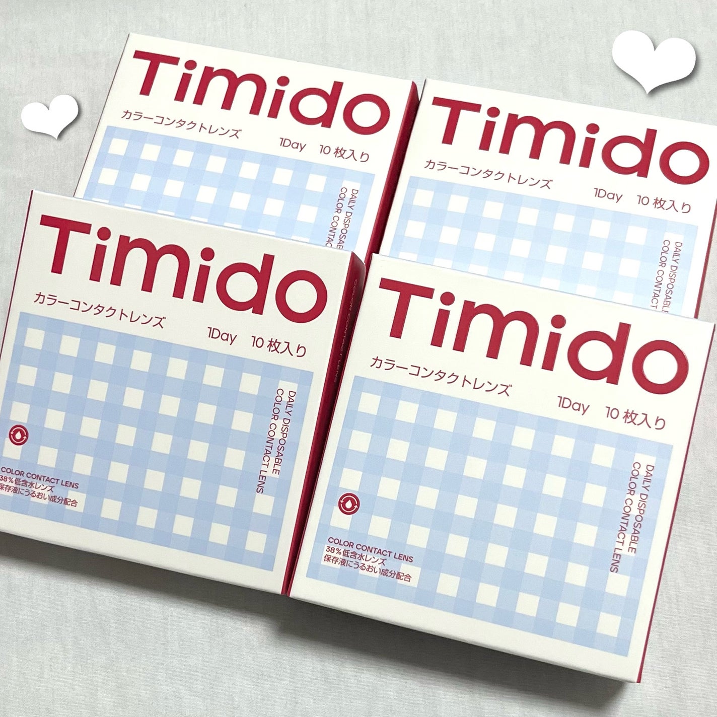 ティミド ワンデー/Timido(ティミド)/ワンデー(1DAY)カラコンを使ったクチコミ(3枚目)