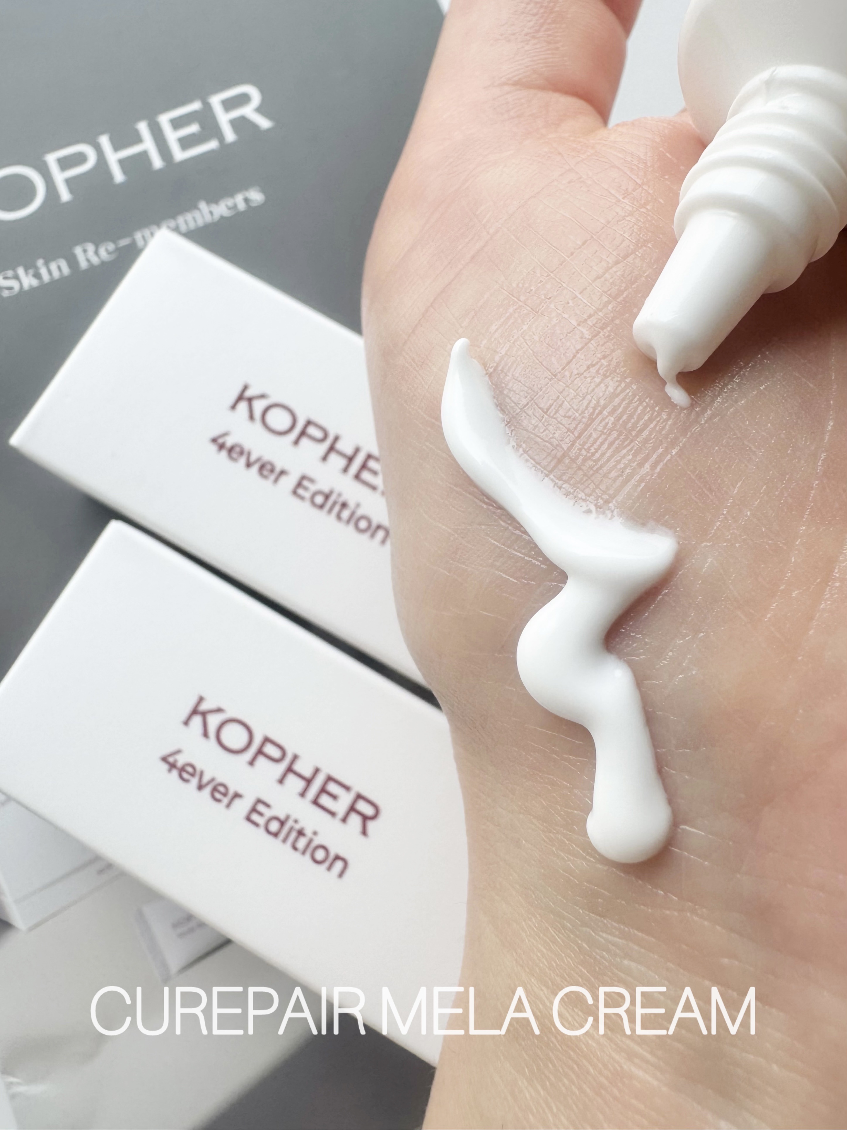 CUREPAIR MELA CREAM /KOPHER/フェイスクリームを使ったクチコミ（3枚目）