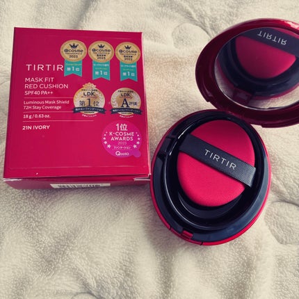 マスク フィット レッド クッション/TIRTIR(ティルティル)/クッションファンデーションを使ったクチコミ(1枚目)