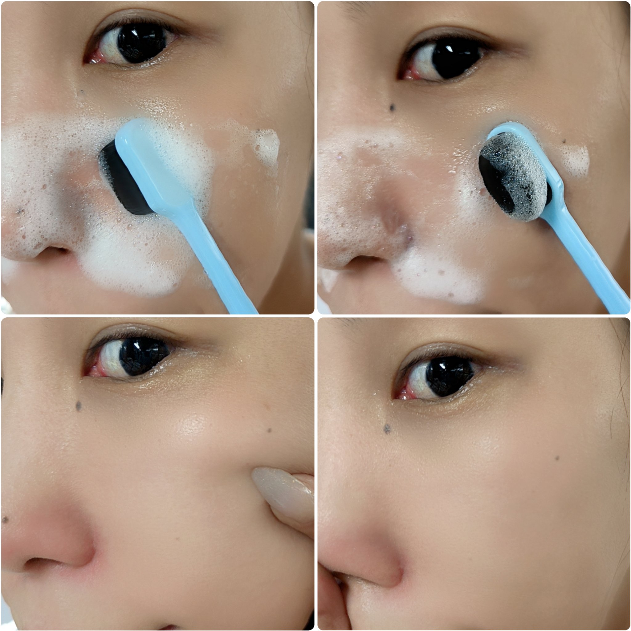 ツルリ　毛穴磨きブラシ/ツルリ/その他スキンケアグッズを使ったクチコミ（3枚目）