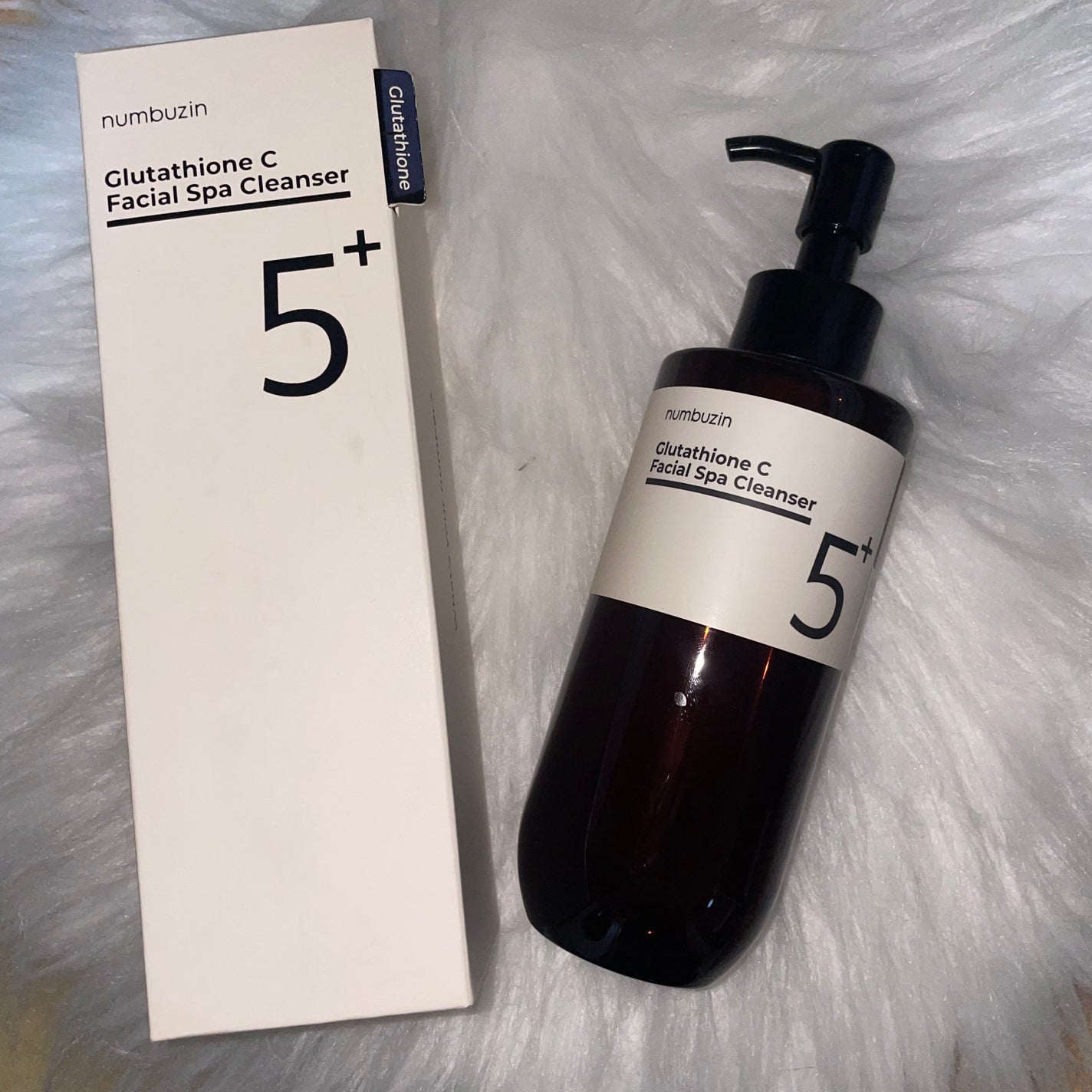 5番 白玉グルタチオンCアロママッサージクレンジング/numbuzin/オイルクレンジングを使ったクチコミ(1枚目)