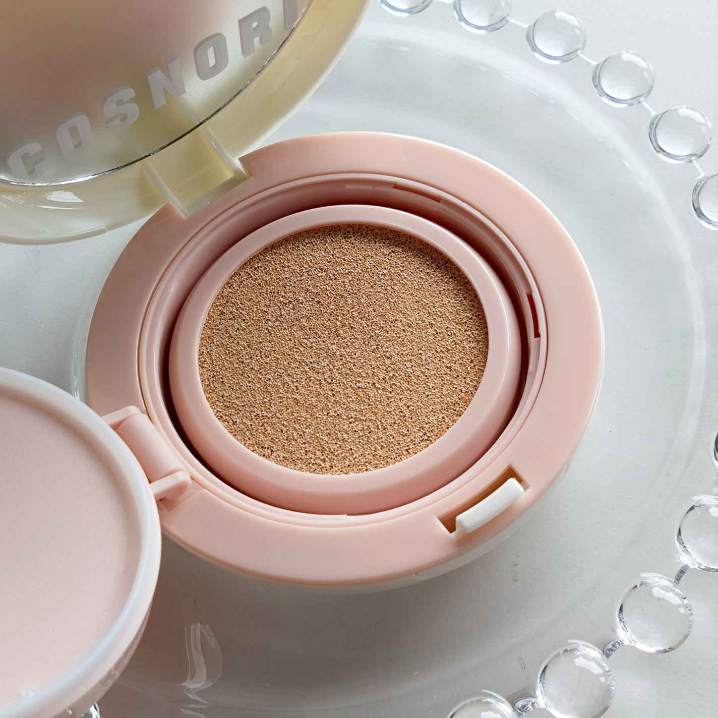 フラフィフィットクッション/COSNORI/クッションファンデーションを使ったクチコミ(4枚目)