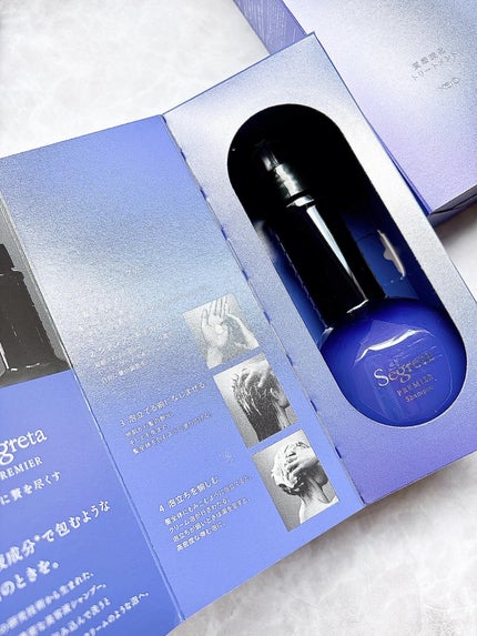 セグレタ プレミア 凝縮美容液シャンプー/質感変化トリートメント/セグレタ/市販シャンプーを使ったクチコミ(2枚目)