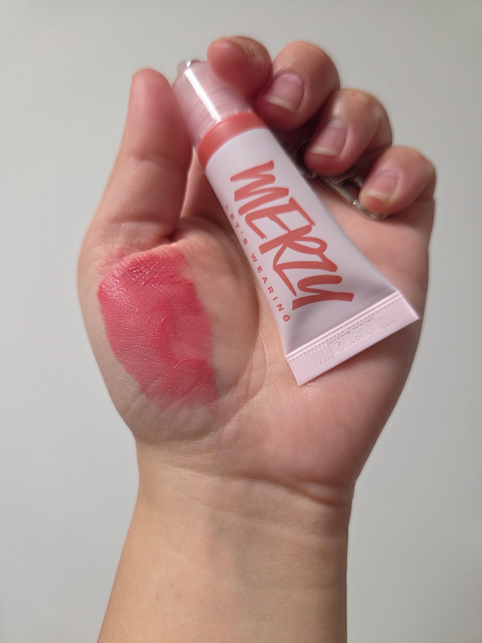 Let's wearing blur tint keyring/MERZY/リップティントを使ったクチコミ（2枚目）