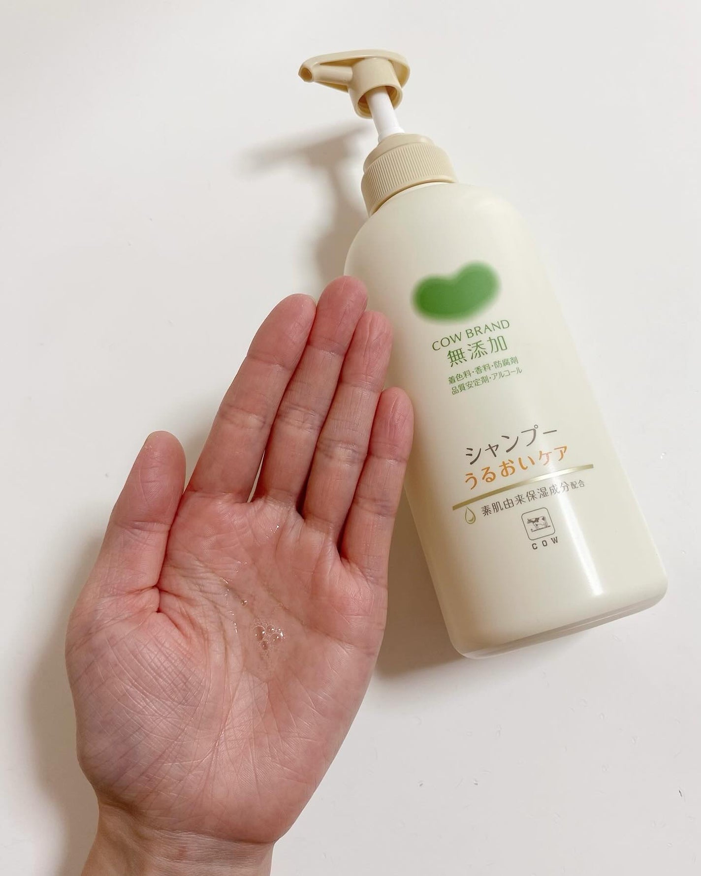 シャンプー/トリートメント <うるおいケア>/カウブランド無添加/市販シャンプーを使ったクチコミ(2枚目)