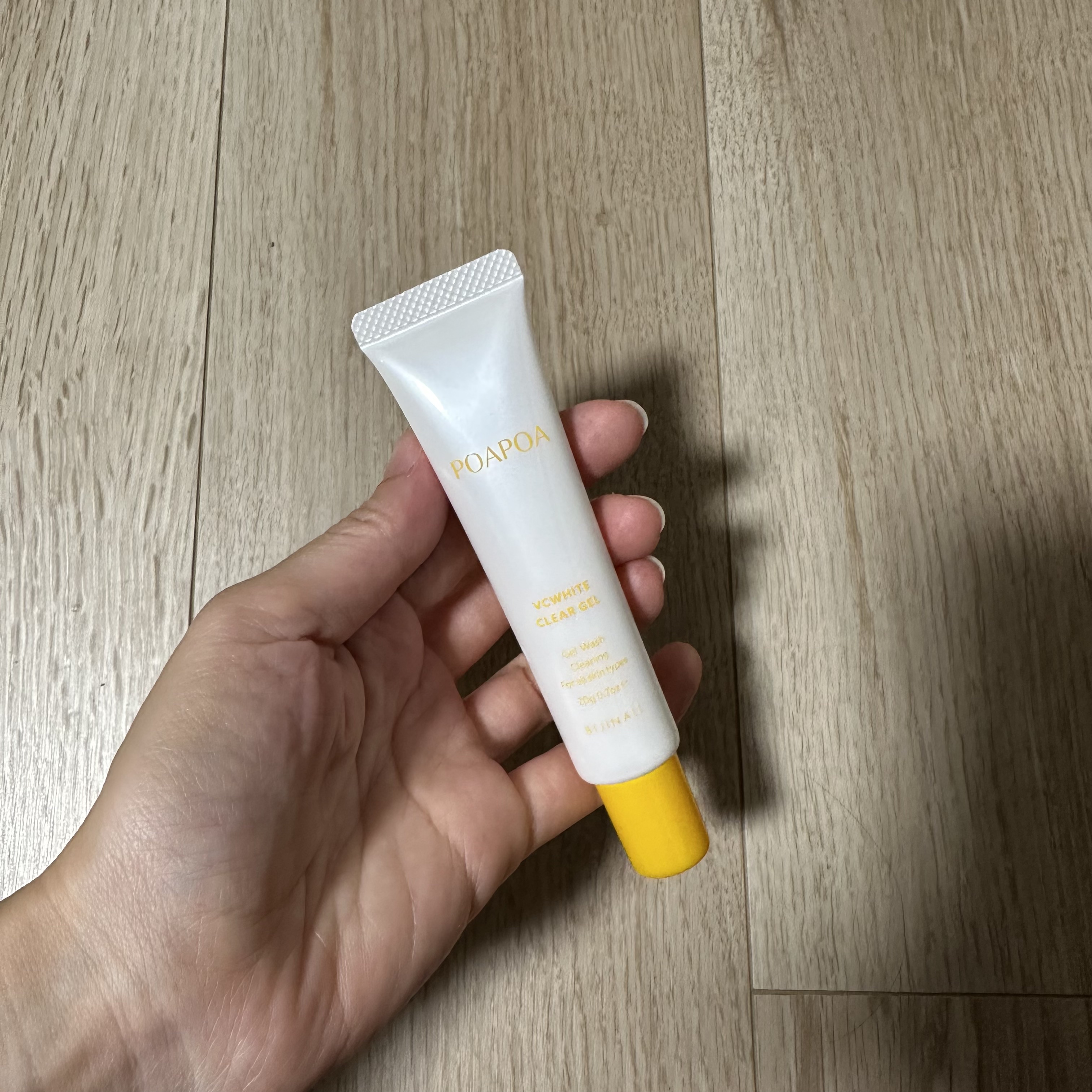 VCホワイト クリアジェル/POAPOA/洗い流すパック・マスクを使ったクチコミ（2枚目）
