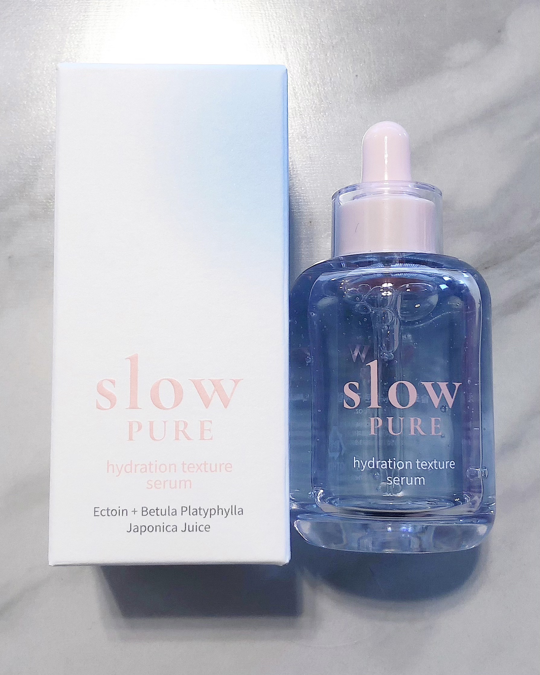 シラカバ水分キメセラム/slow PURE/美容液を使ったクチコミ（1枚目）