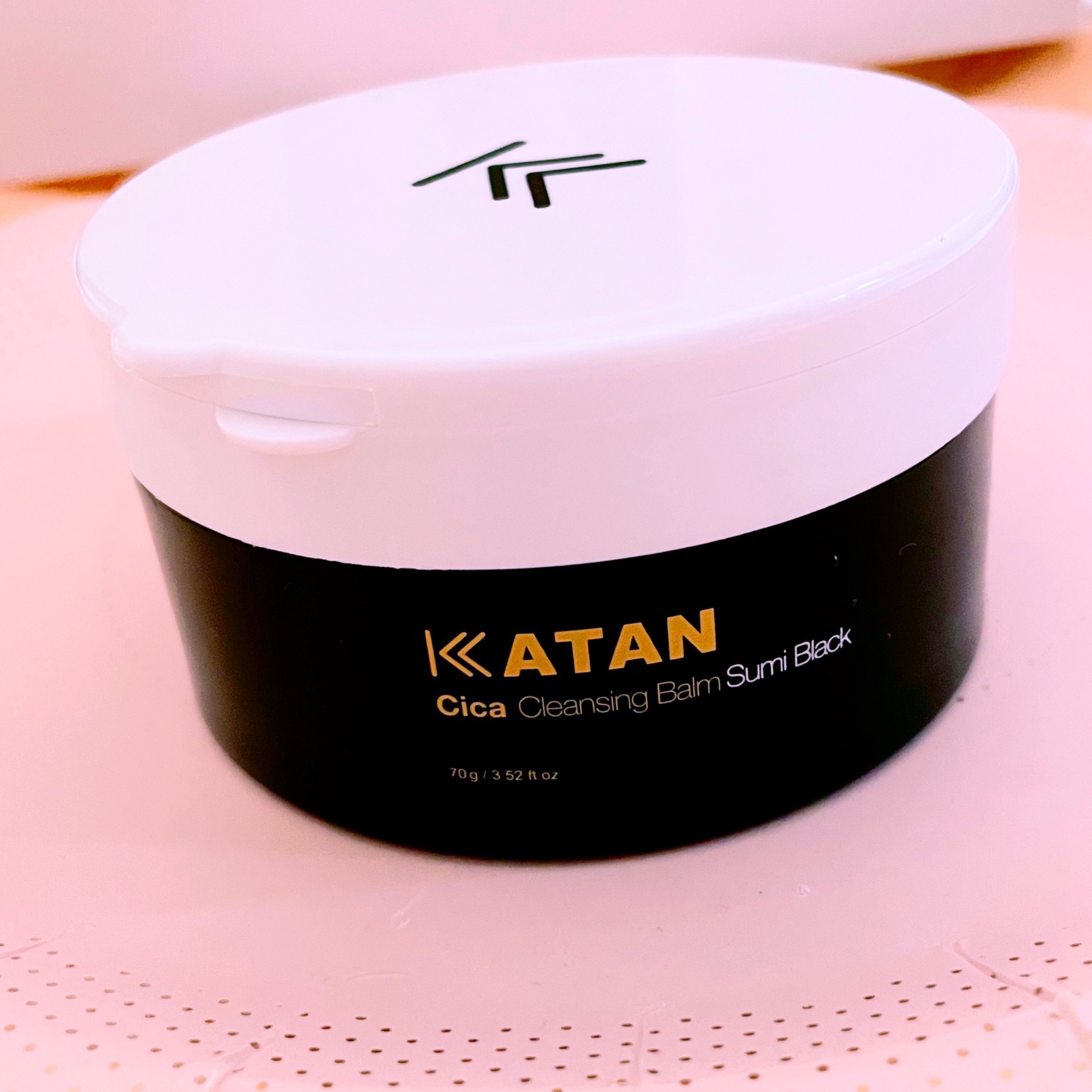 シカ クレンジングバーム 炭 ブラック/KATAN/クレンジングバームを使ったクチコミ（2枚目）