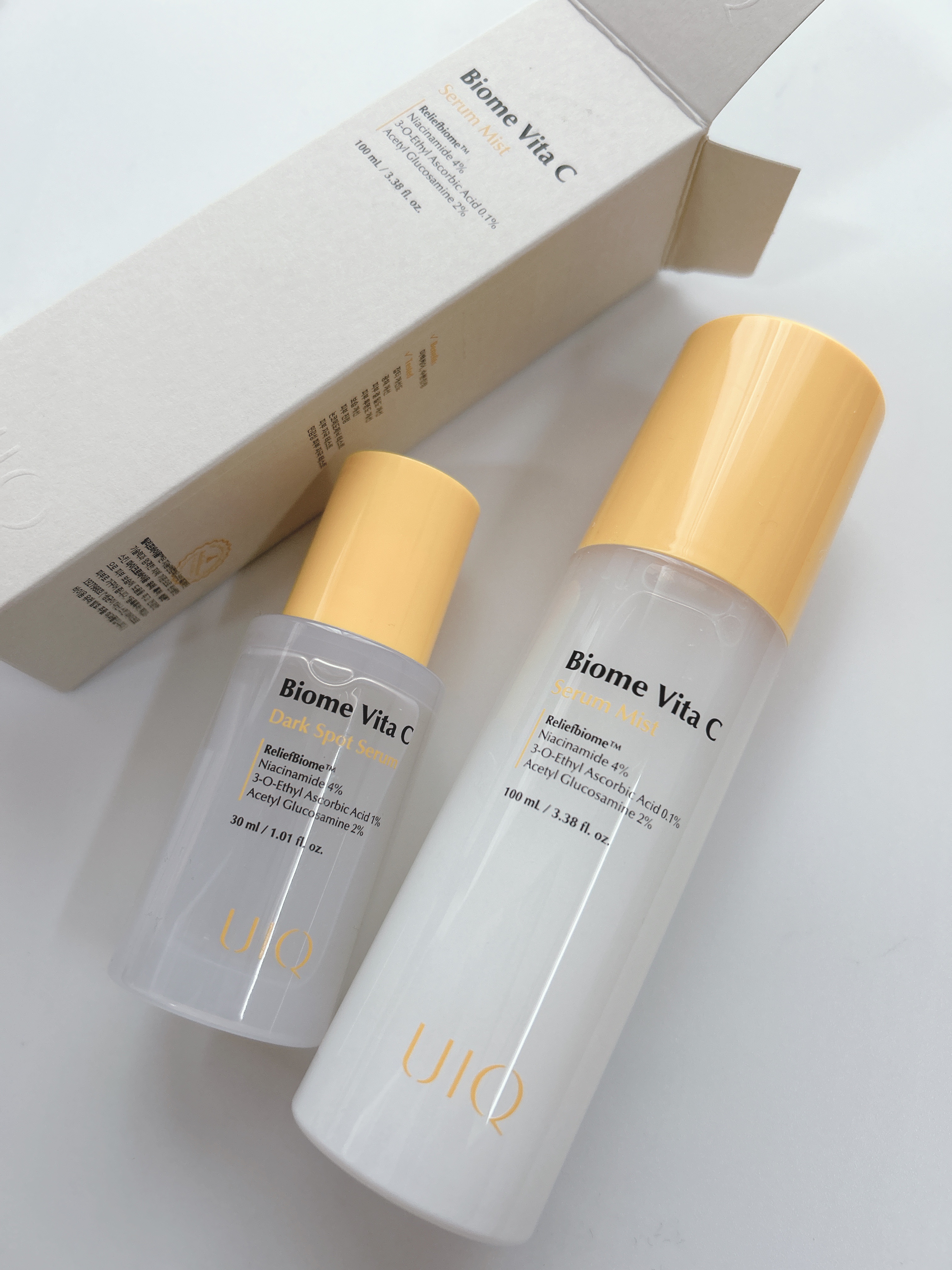 バイオームバリア クリームミスト/UIQ/ミスト状化粧水を使ったクチコミ（3枚目）