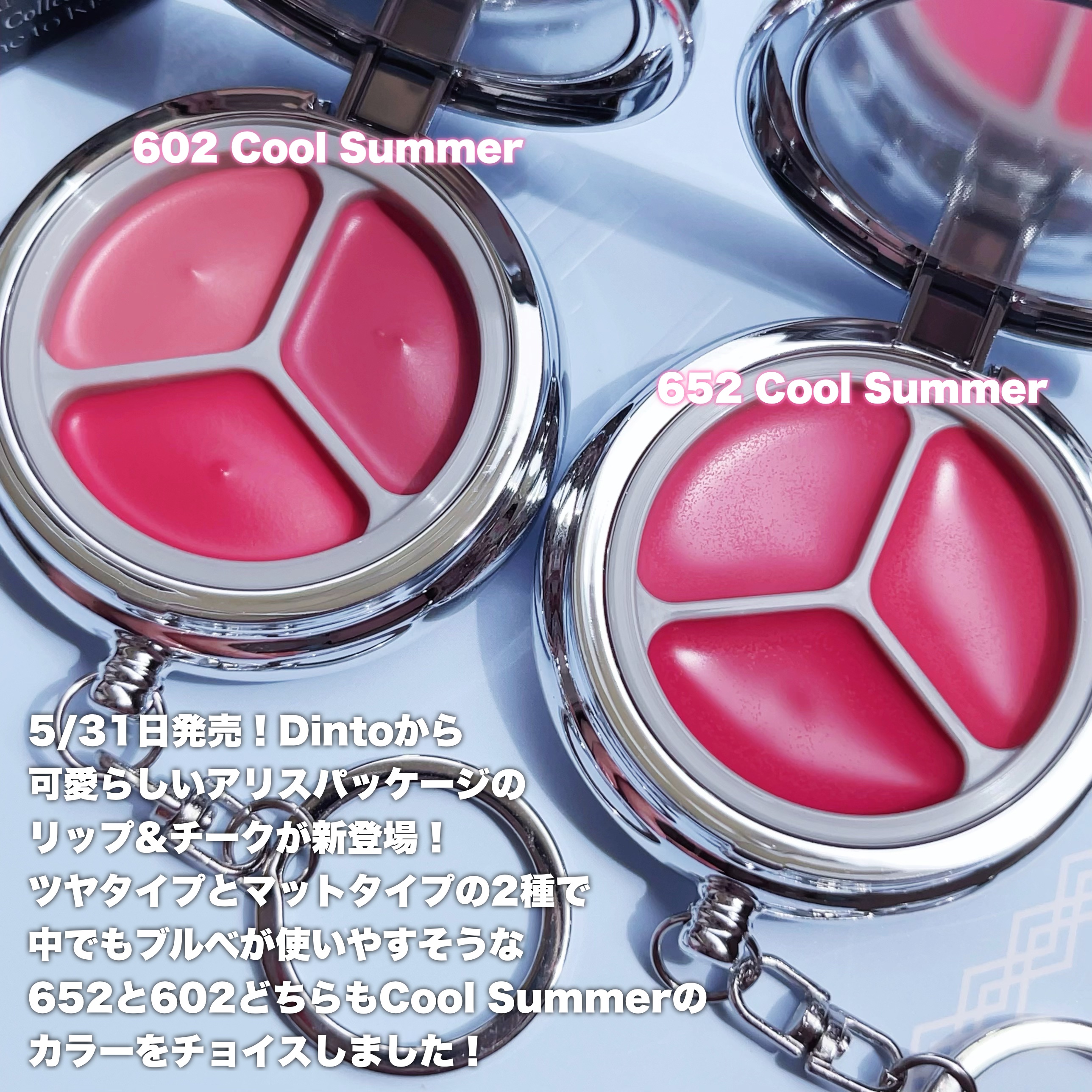 ブラーリングタイムトゥーキスアンドブラッシュ/Dinto/口紅を使ったクチコミ（2枚目）