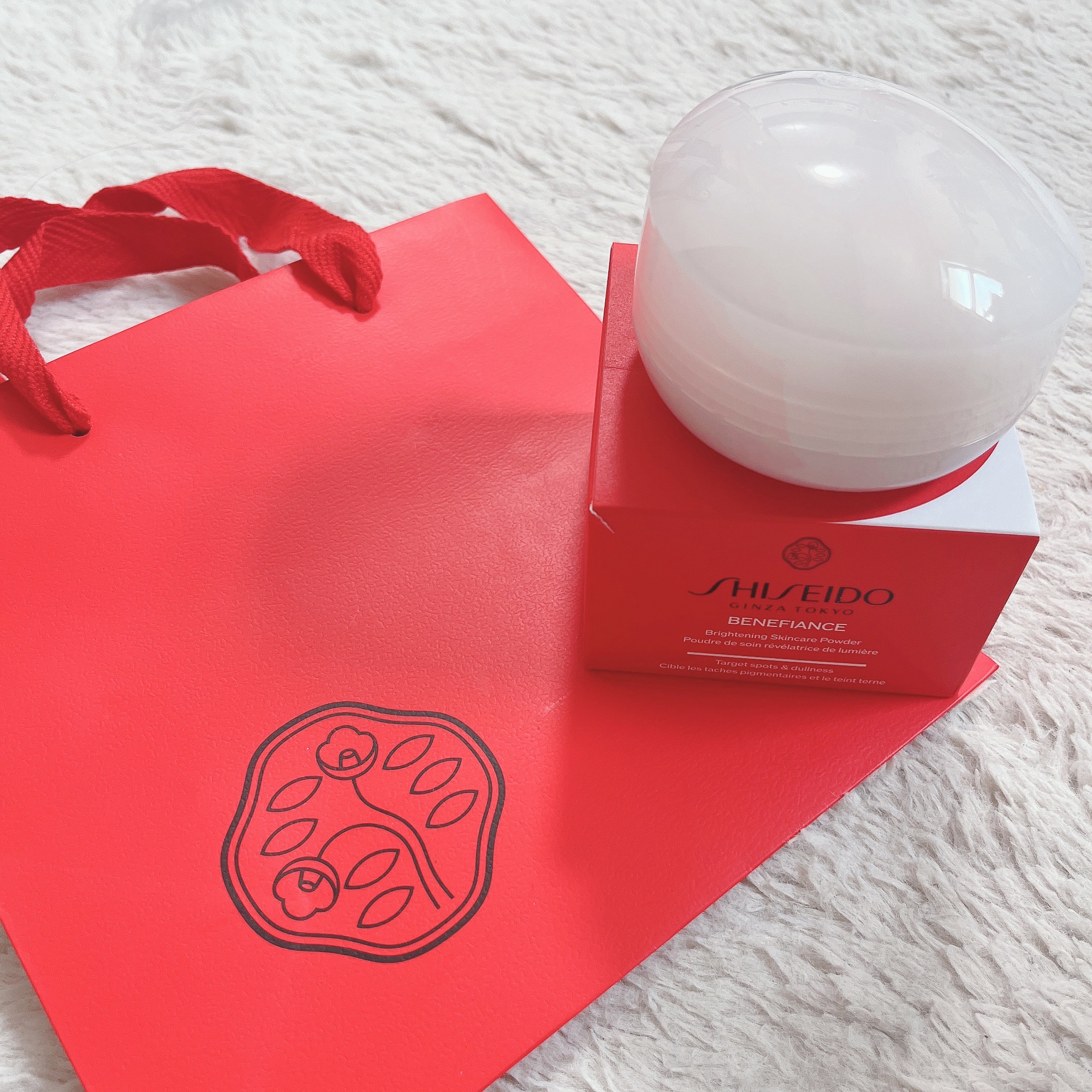 SHISEIDO ベネフィアンス ブライトニング スキンケアパウダーのクチコミ「🧸‪SHISEIDO ベネフィアンス ブライトニング スキンケアパウダー



﹏﹏﹏﹏﹏﹏﹏.....」（2枚目）