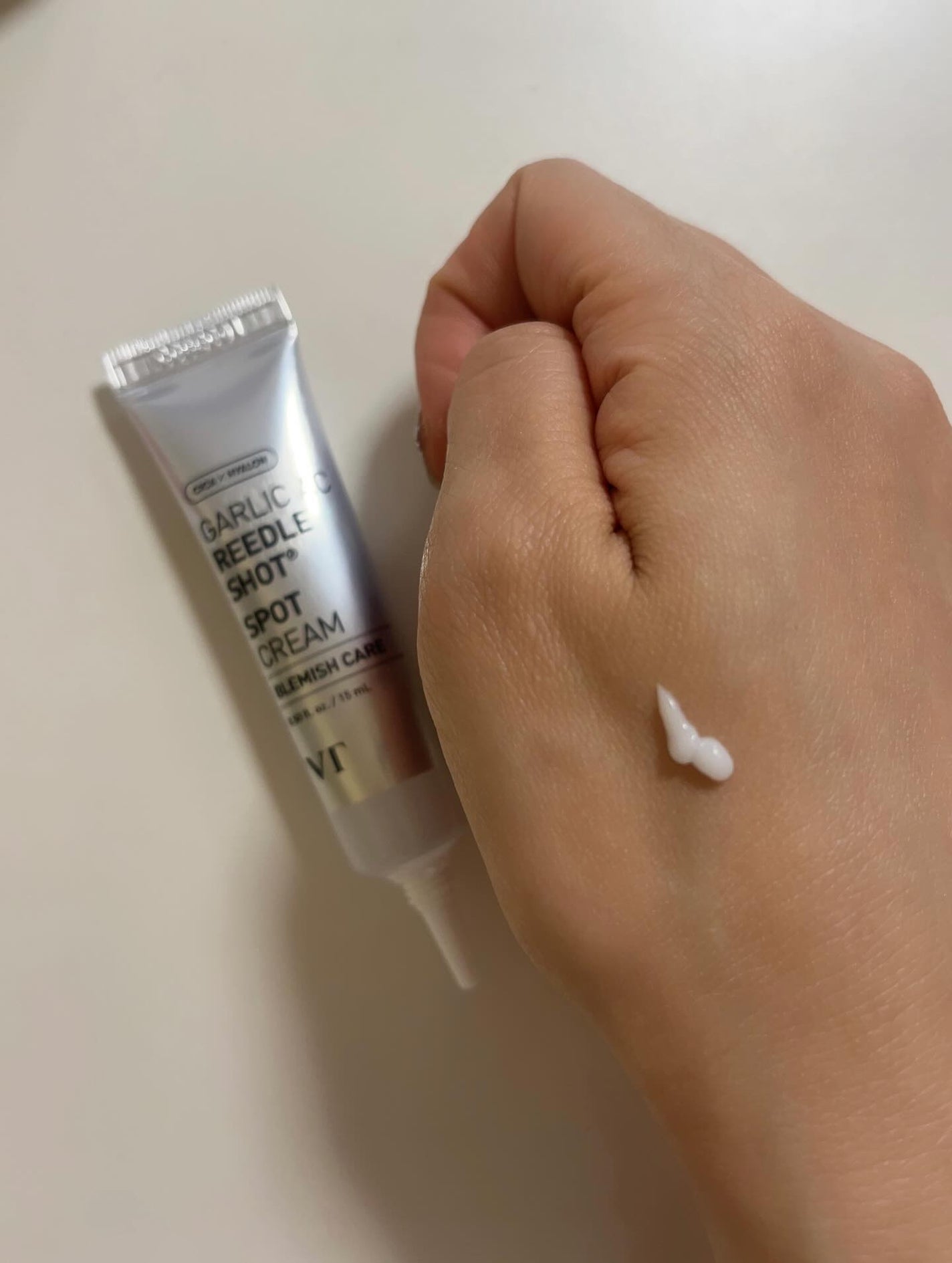 ガーリック リードルショット スポットクリーム/VT/フェイスクリームを使ったクチコミ(2枚目)