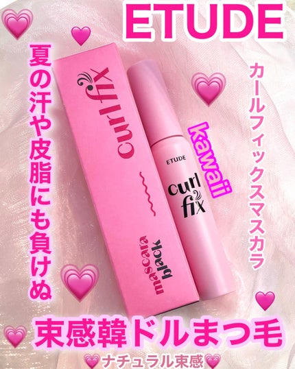 カールフィックスマスカラ/ETUDE/マスカラを使ったクチコミ(1枚目)